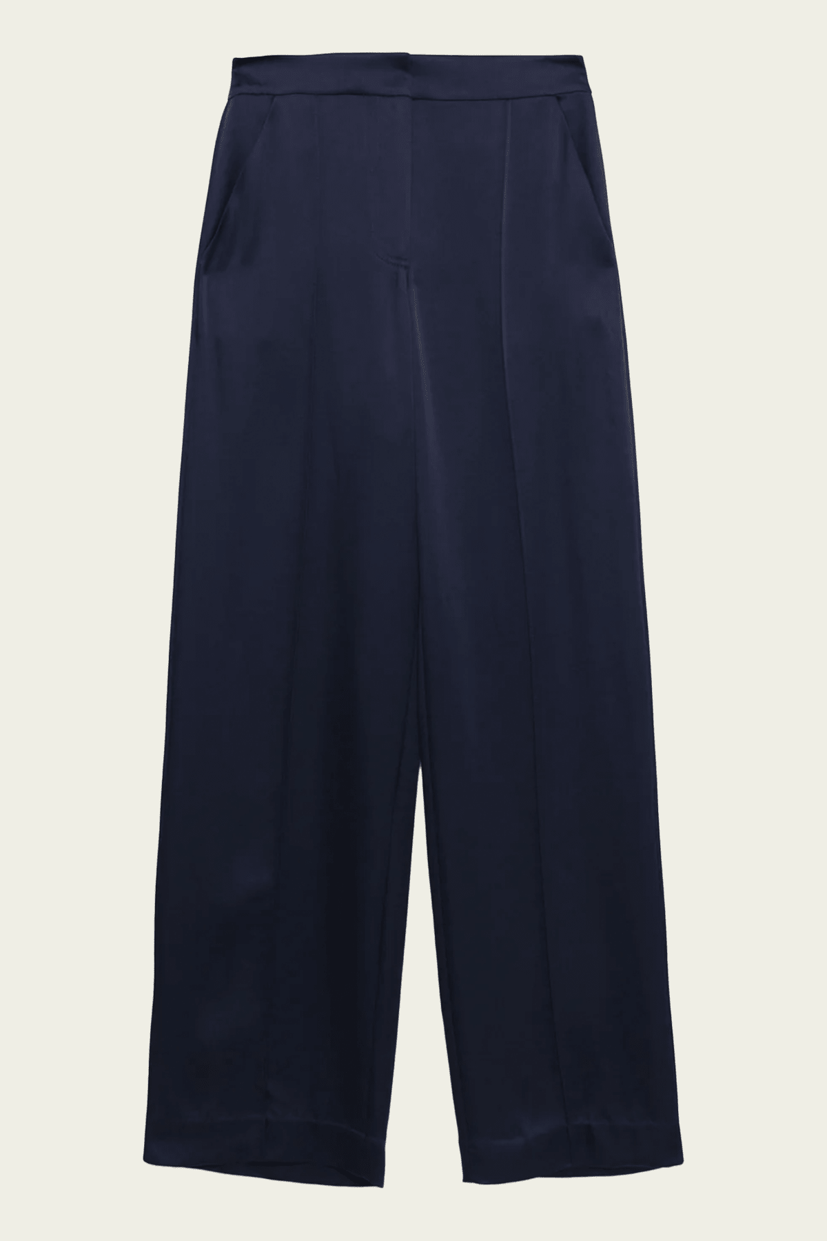 Kyra Wide-Leg Pant in Midnight - shop-olivia.com