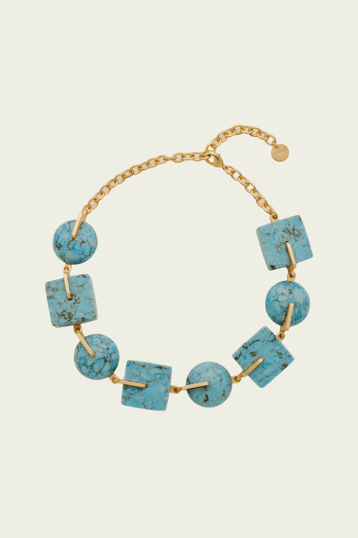 Laguna Choker in Ibiza Turquoise - shop - olivia.com