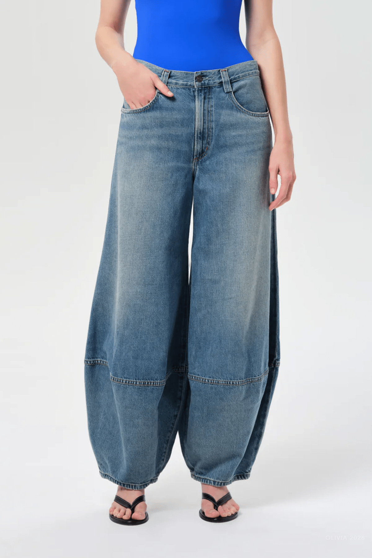 Lantern Jean (Weightless) in Avenue - shop - olivia.com