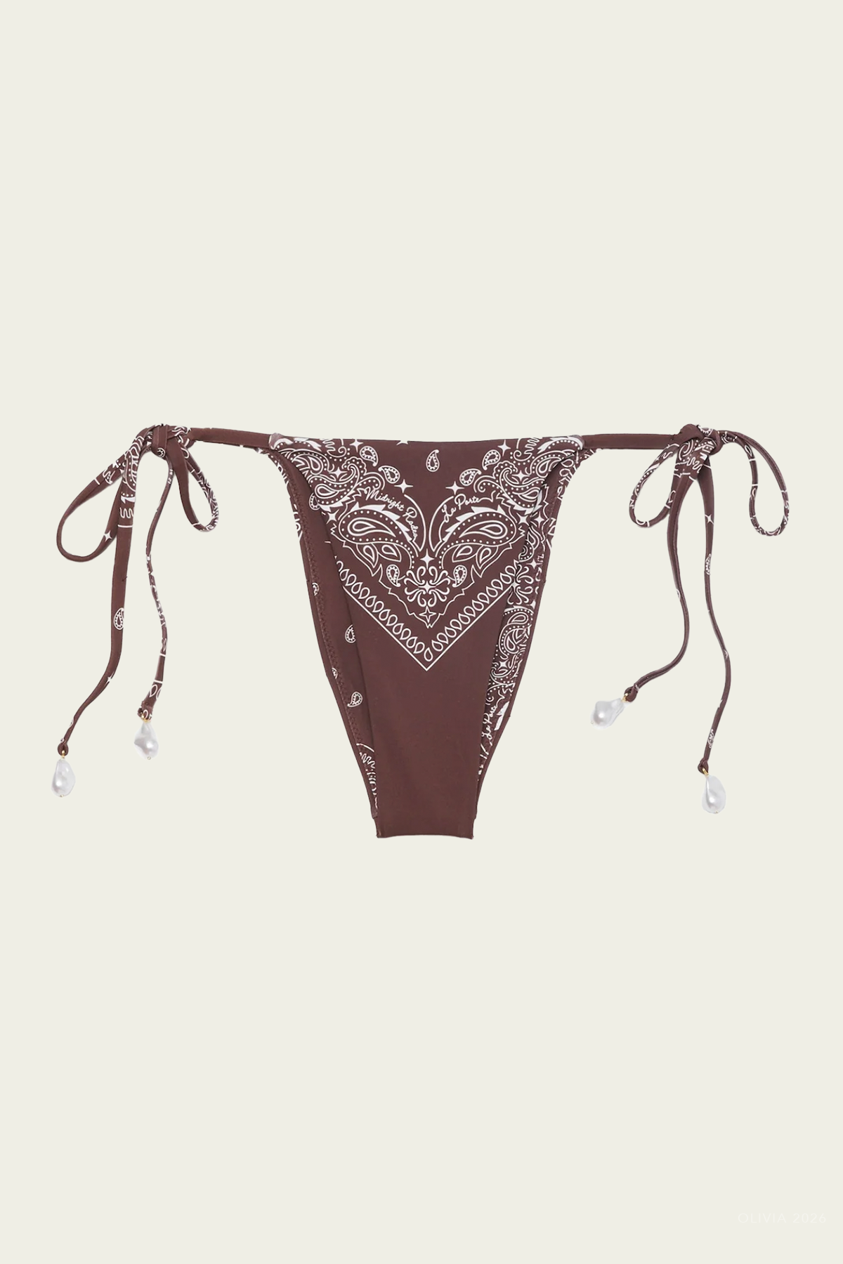 X Midnight Rodeo Bikini Bottom in Bandana