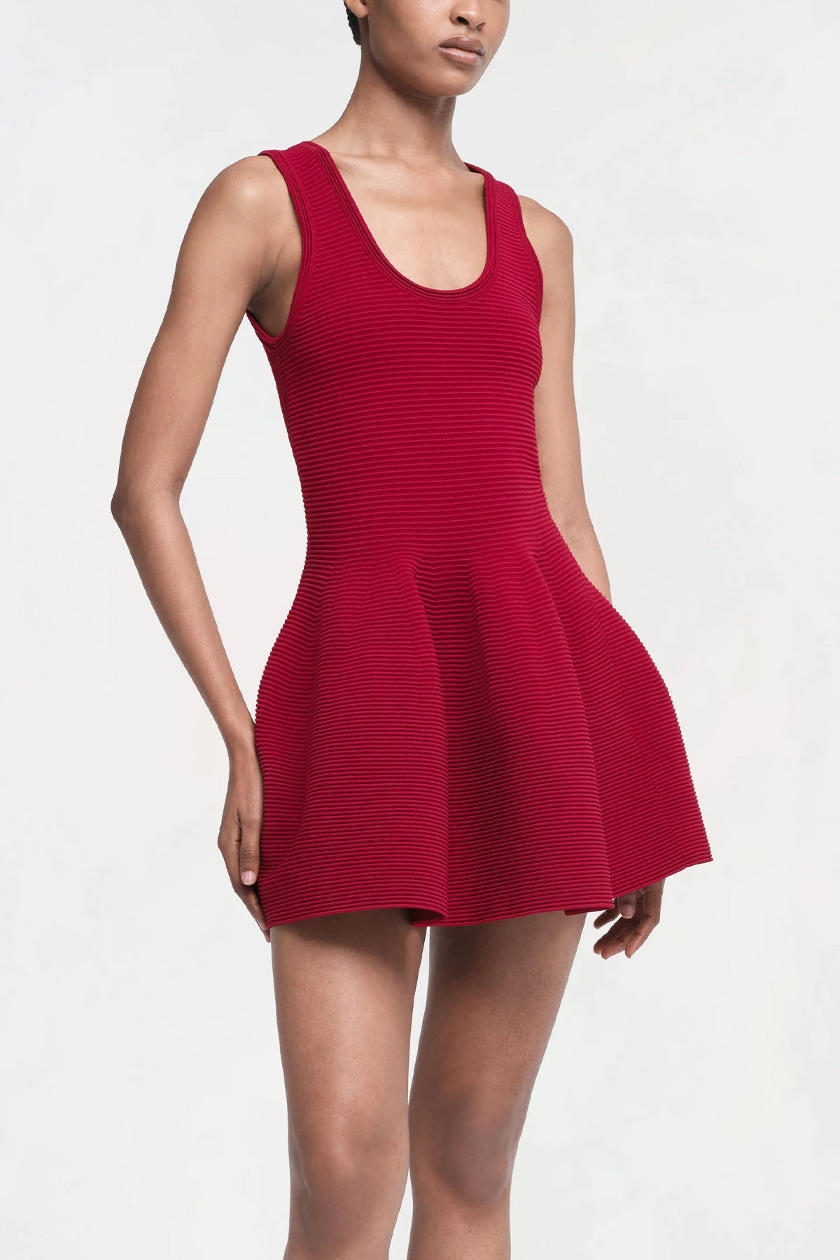 Larina Mini Dress in Cherry - shop - olivia.com