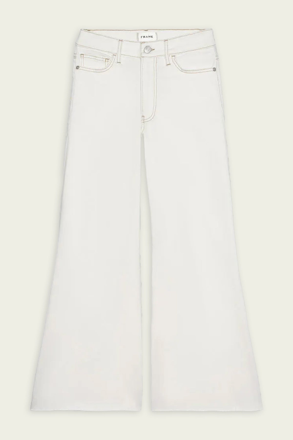 Le Palazzo Crop Raw Fray in Au Natural Clean - shop-olivia.com