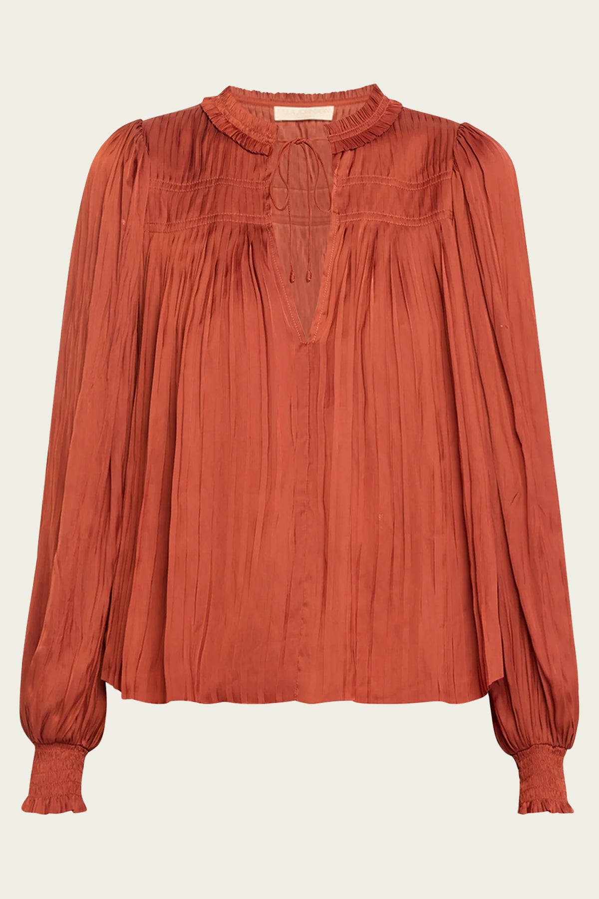 Leah Blouse in Tierra - shop-olivia.com