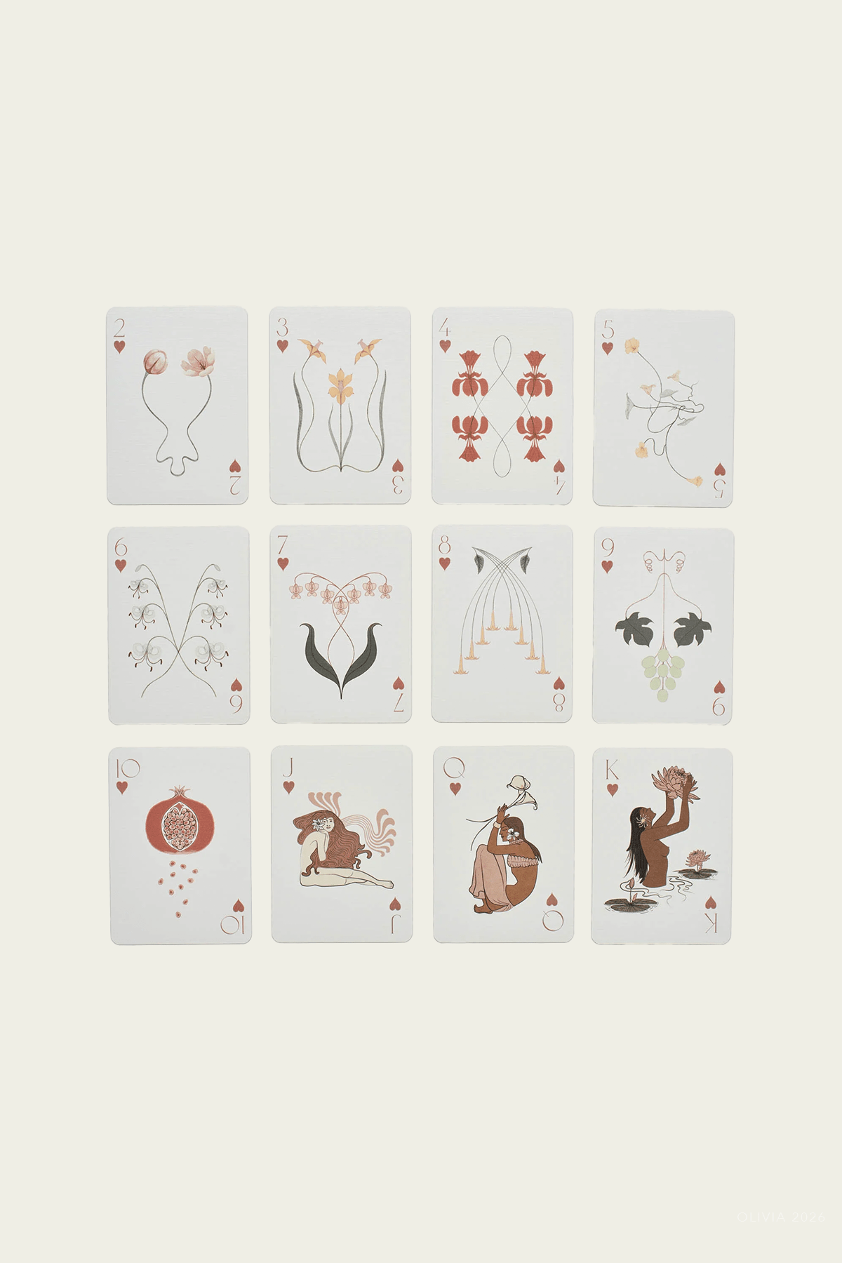 Leo Playing Cards - shop - olivia.com