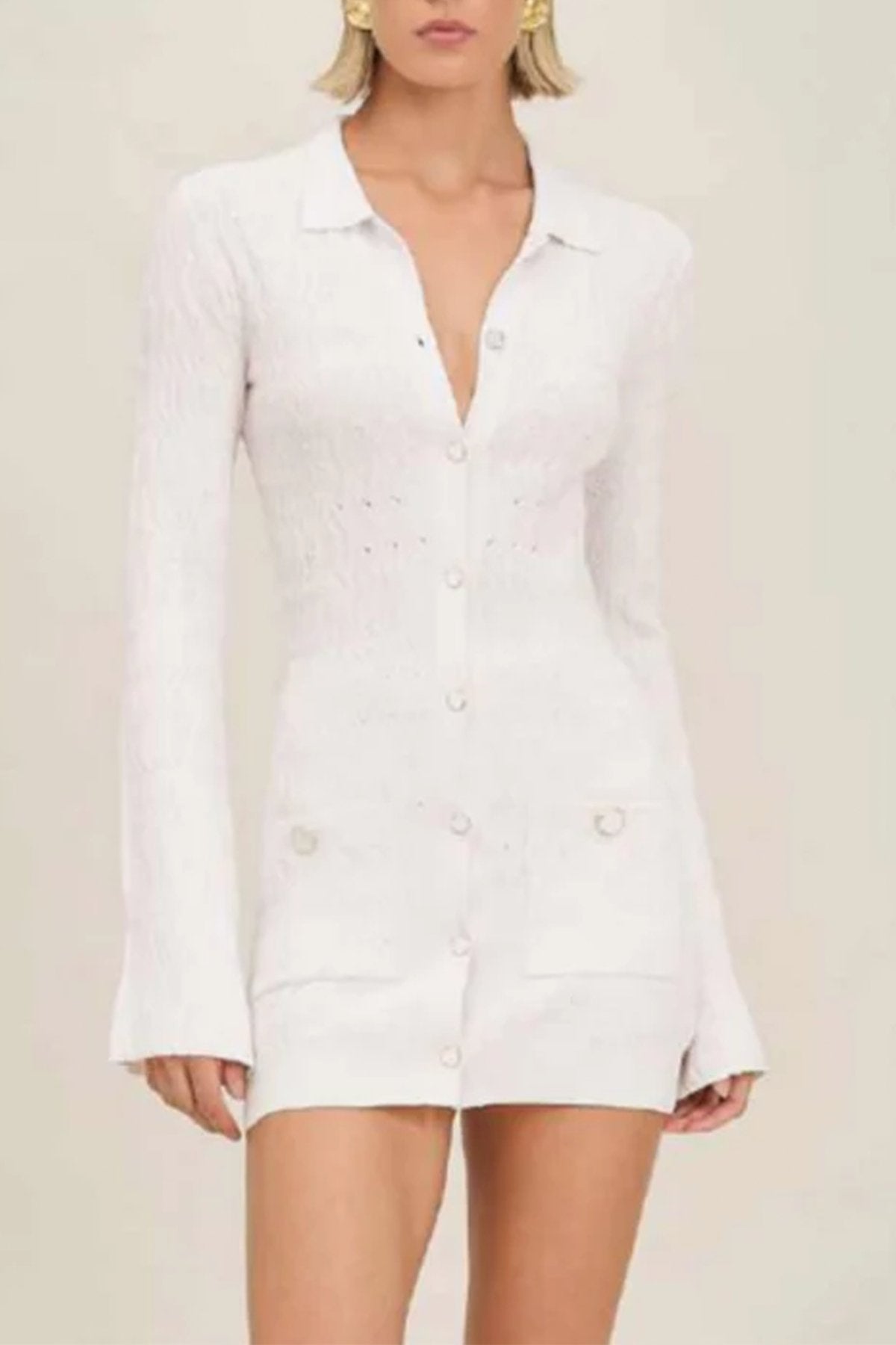 Leona Tunic in Ivory - shop - olivia.com