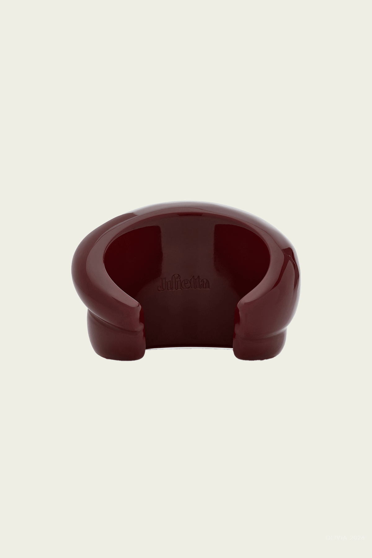 Leto Cuff in Burgundy - shop - olivia.com