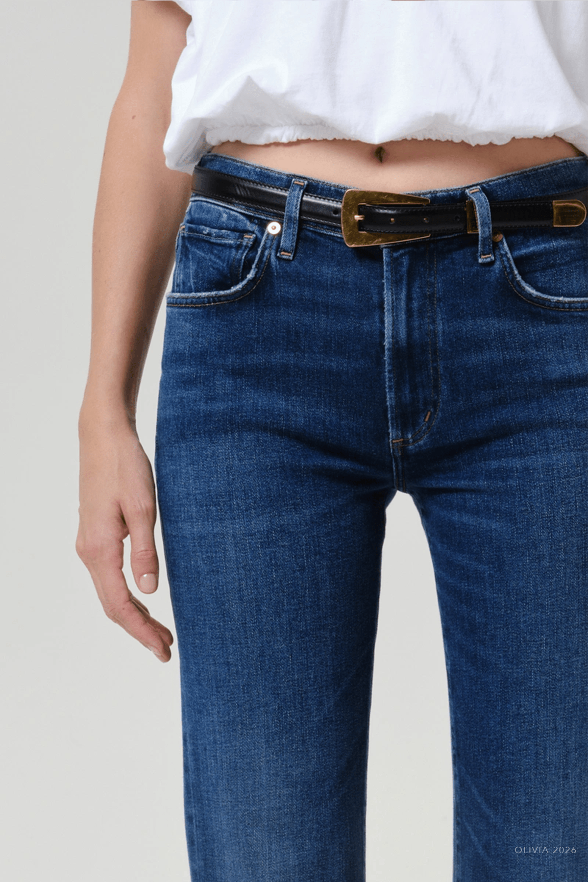 Lilah High Rise Bootcut 32.5" in Boulevard - shop-olivia.com