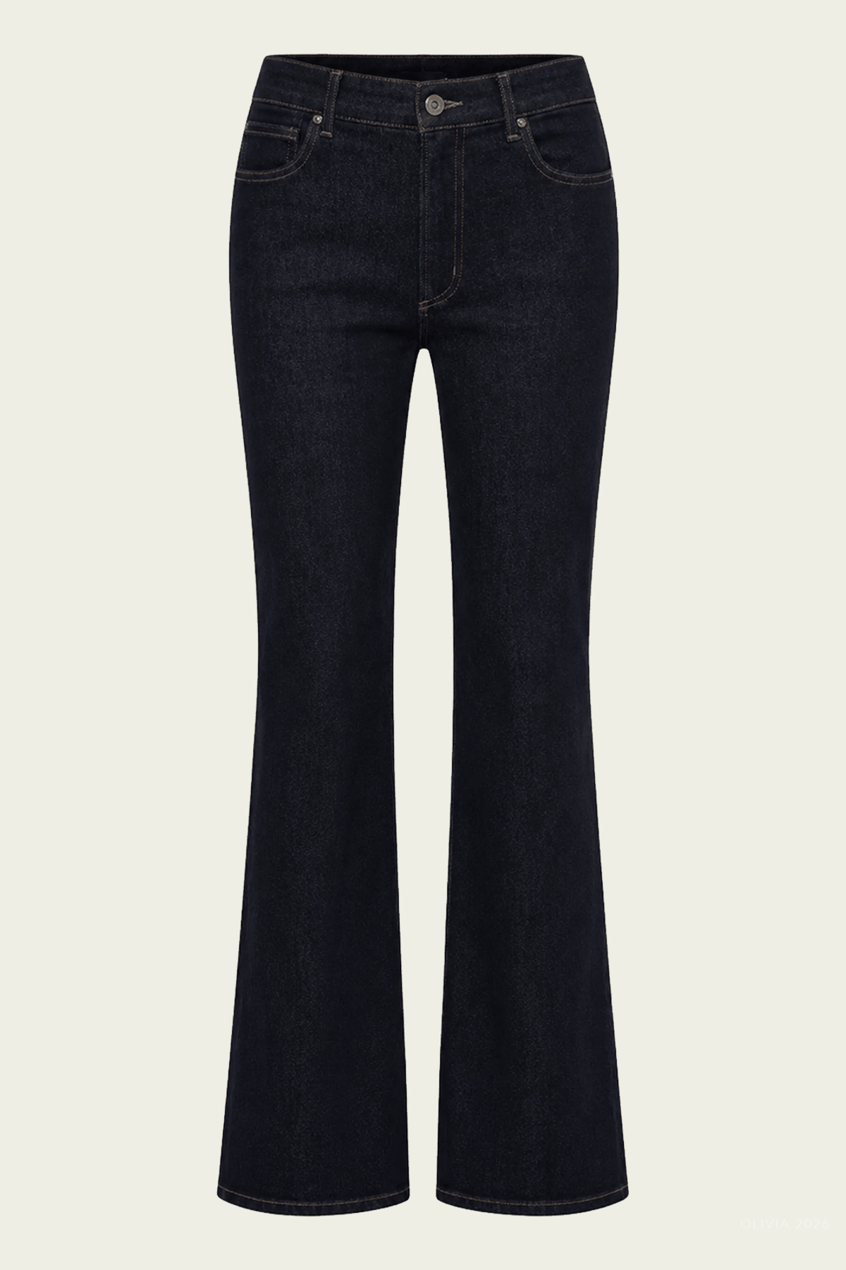 Lilah High Rise Bootcut 32.5" in Inky Rinse - shop-olivia.com