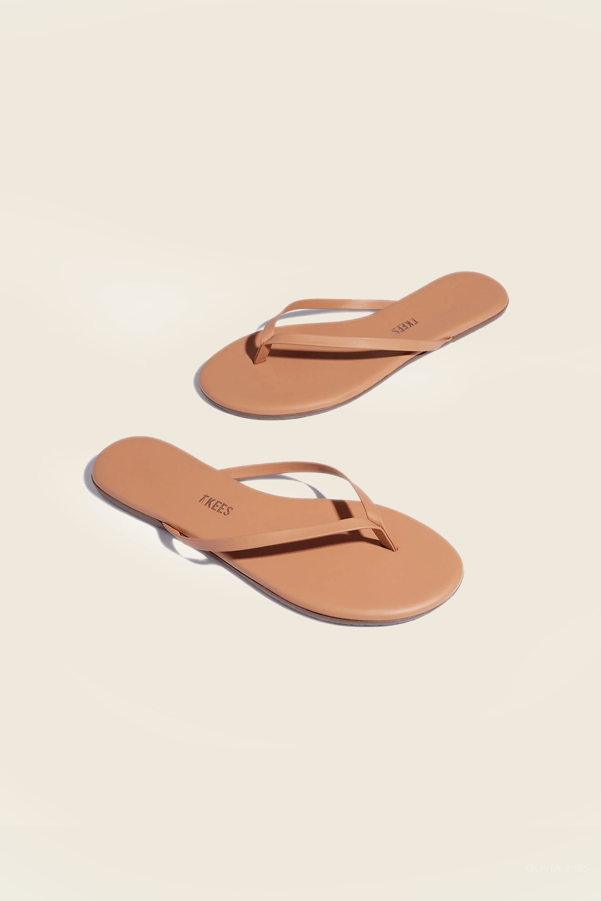 Lily Foundation Matte Flip Flops in Sunbliss - shop - olivia.com