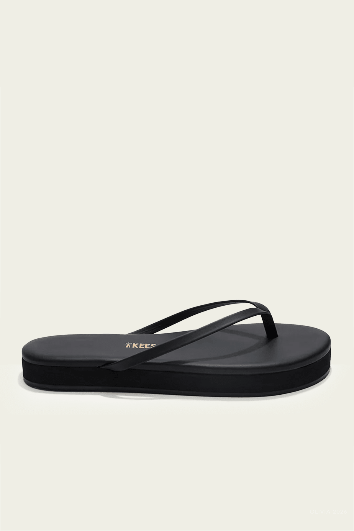 Lily Platforms Flip Flops in Sable - shop - olivia.com