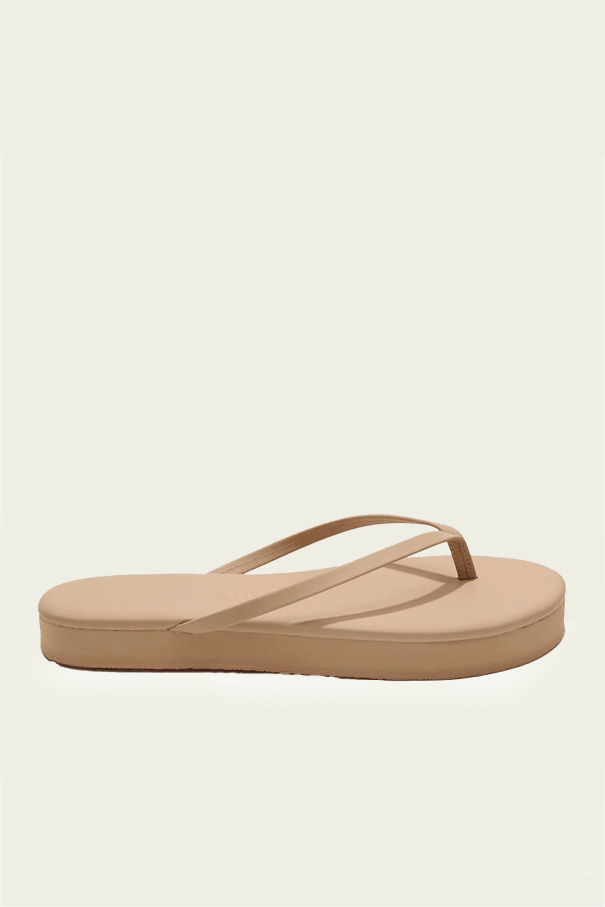 Lily Platforms Flip Flops in Sunkissed - shop - olivia.com