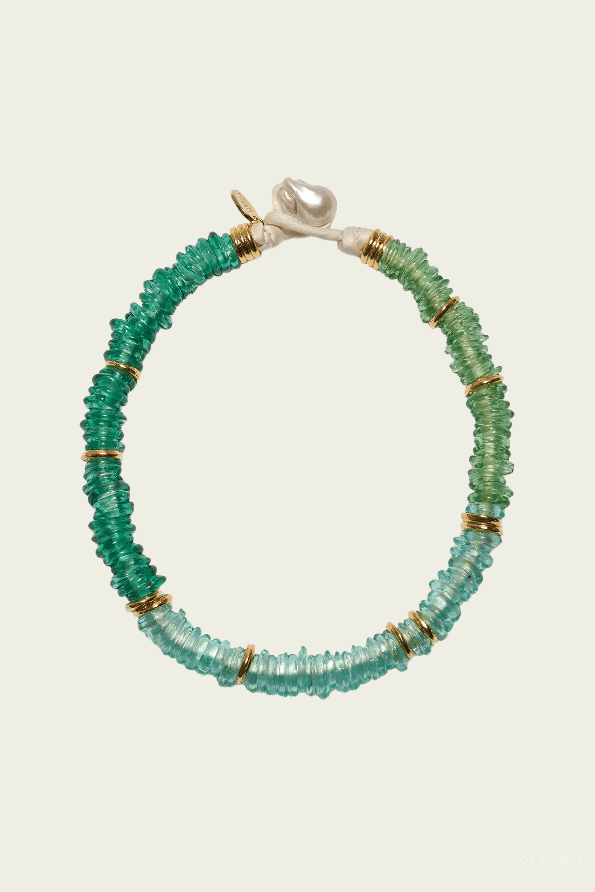 Lita Necklace in Gimlet - shop-olivia.com