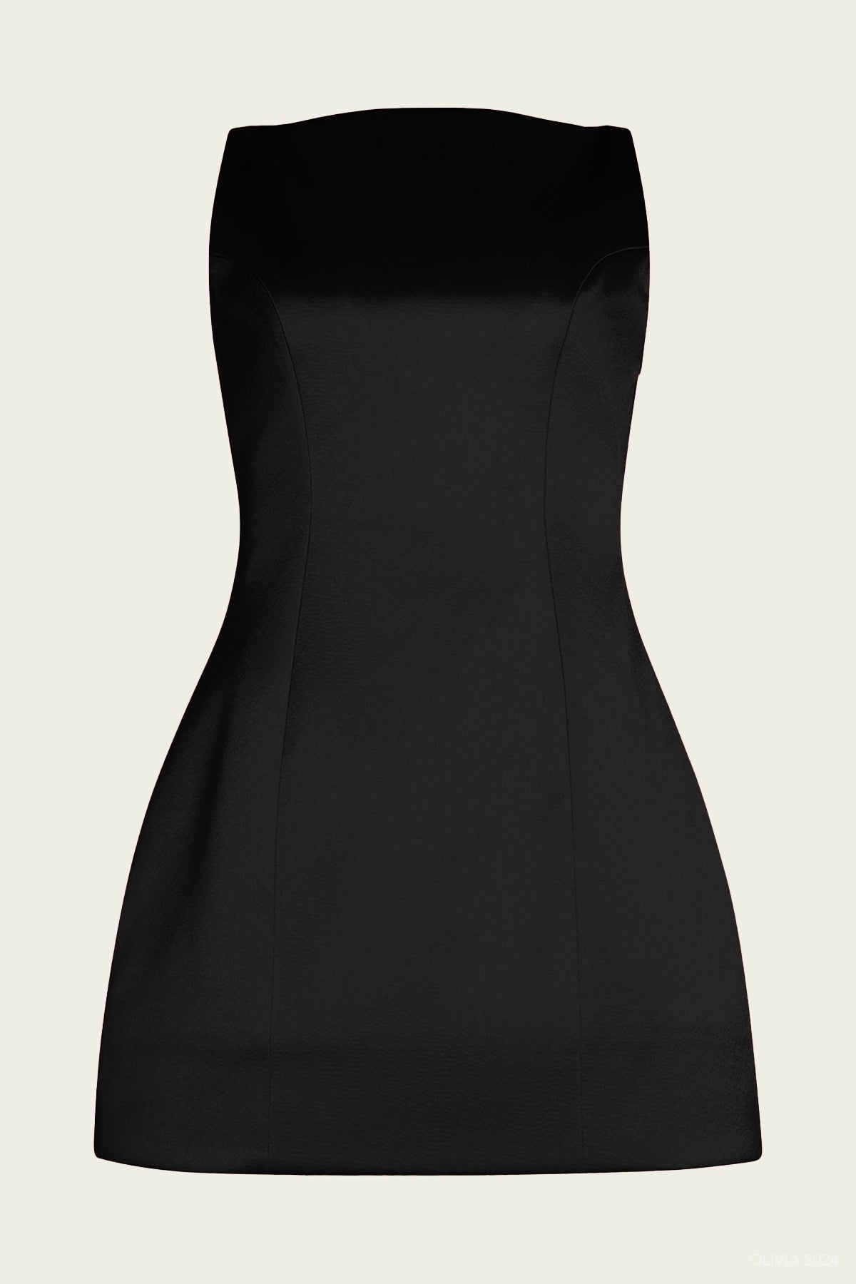 Livie Mini Dress in Black - shop - olivia.com