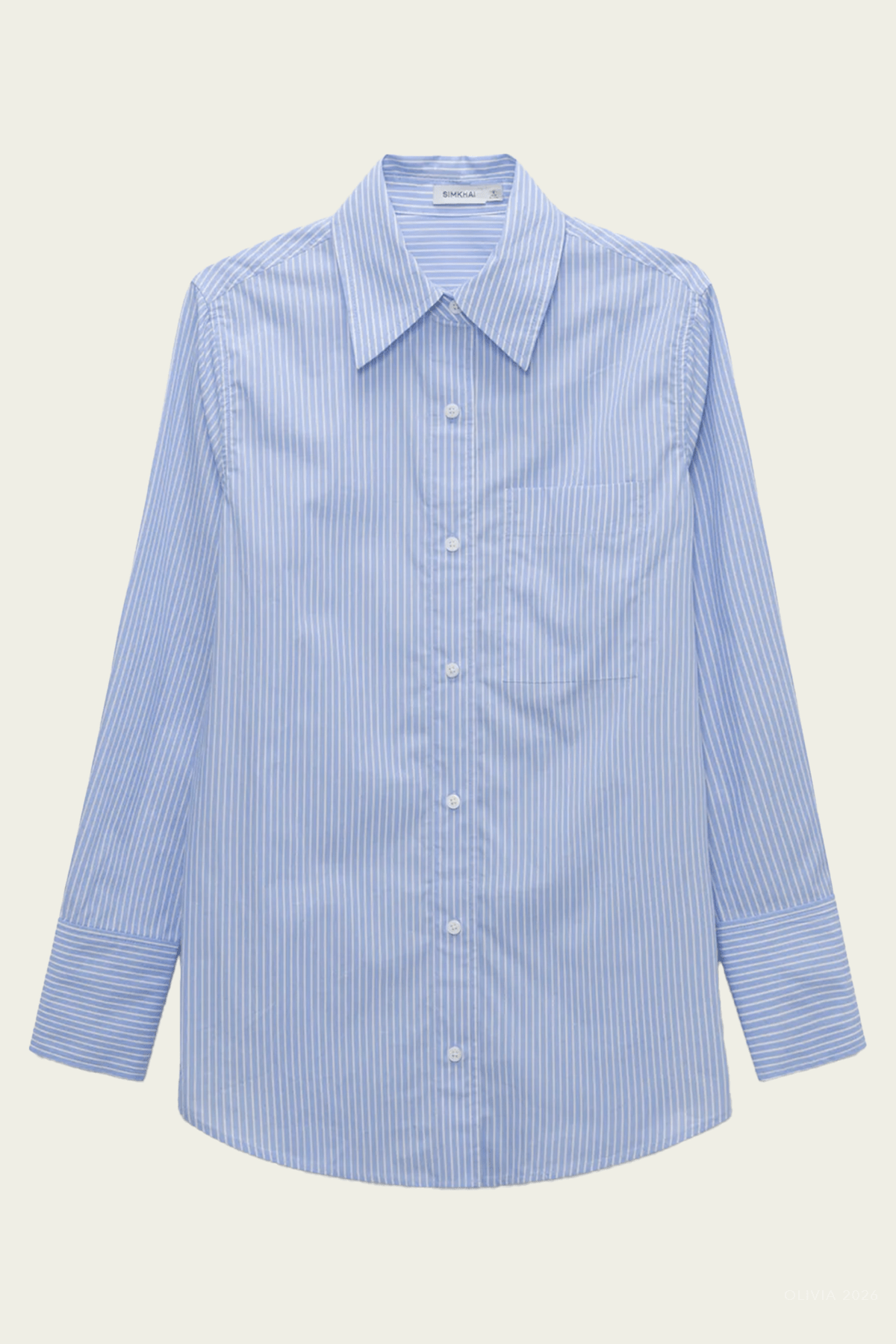 Loen Shirt in Periwinkle - shop - olivia.com
