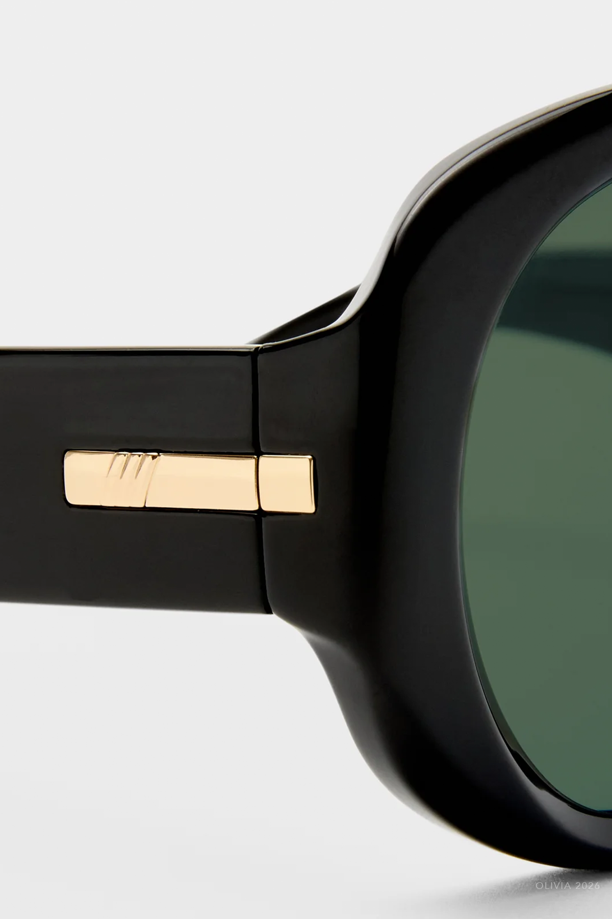 Dream Boat Aviator Sunglasses in Black