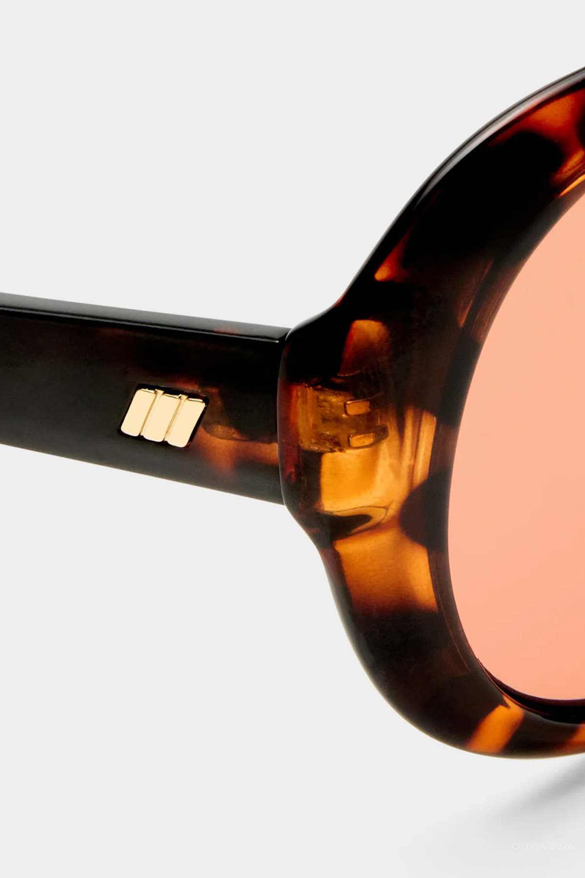 Obsession Shield Sunglasses in Tort