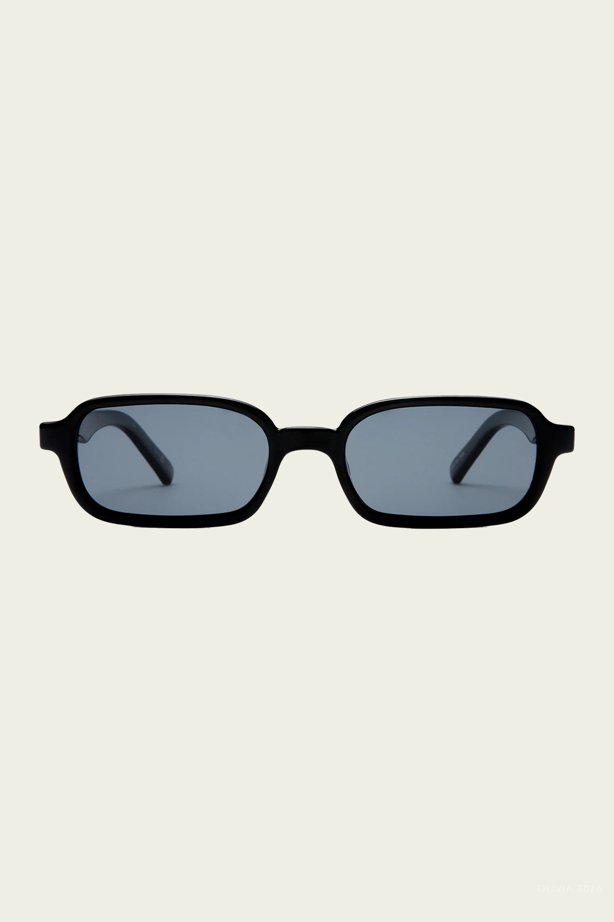 Pilferer Rectangular Sunglasses in Black