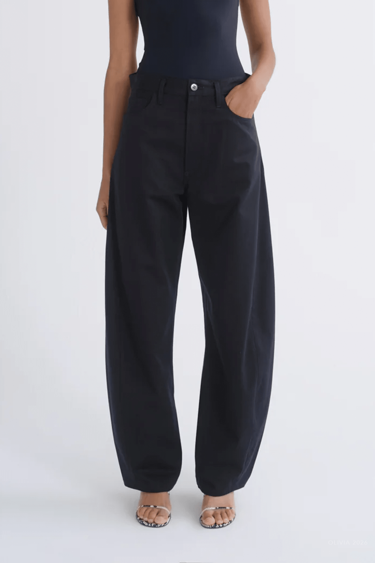 Luna Trouser in Obscura - shop-olivia.com