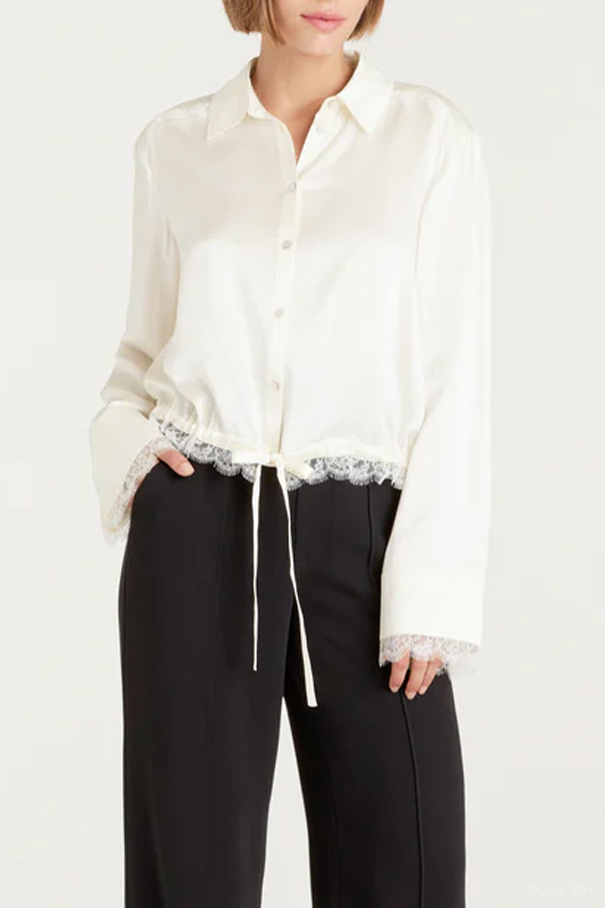 Mabyn Top in Ivory - shop - olivia.com