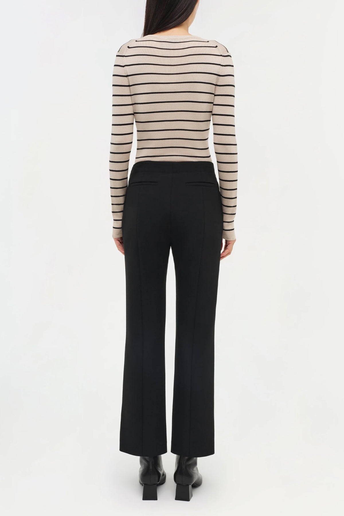 Mackenzie Straight Leg Pant in Black - shop - olivia.com