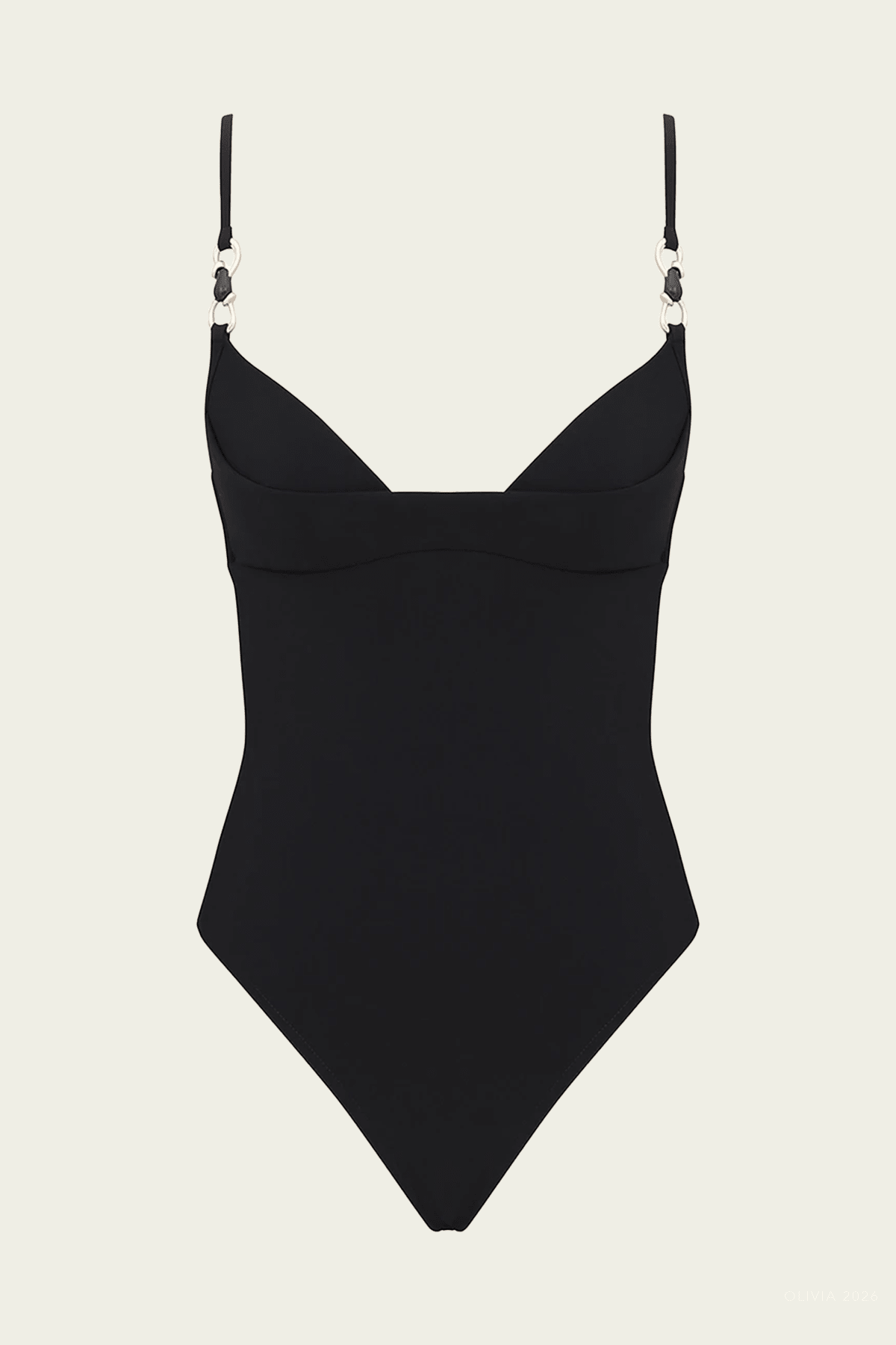 Mahon Trim Detail One - Piece Swimsuit in Black - shop - olivia.com