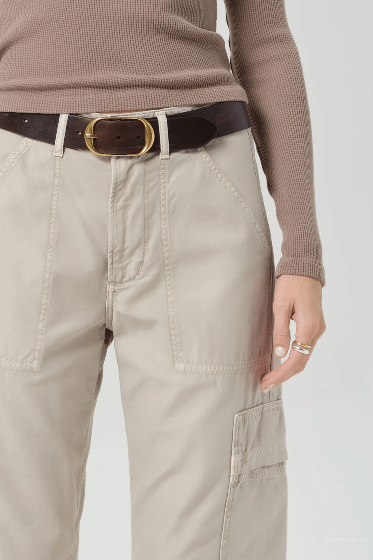 Marcelle Cargo in Burnished Quartz - shop-olivia.com
