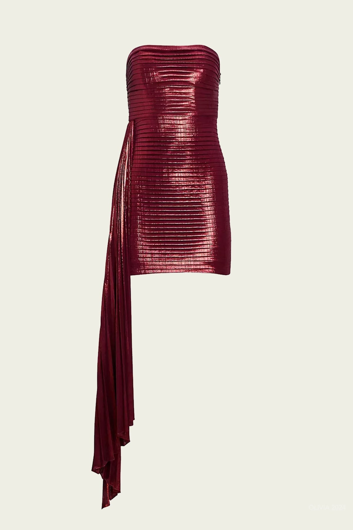 Marcy Dress in Port - shop - olivia.com