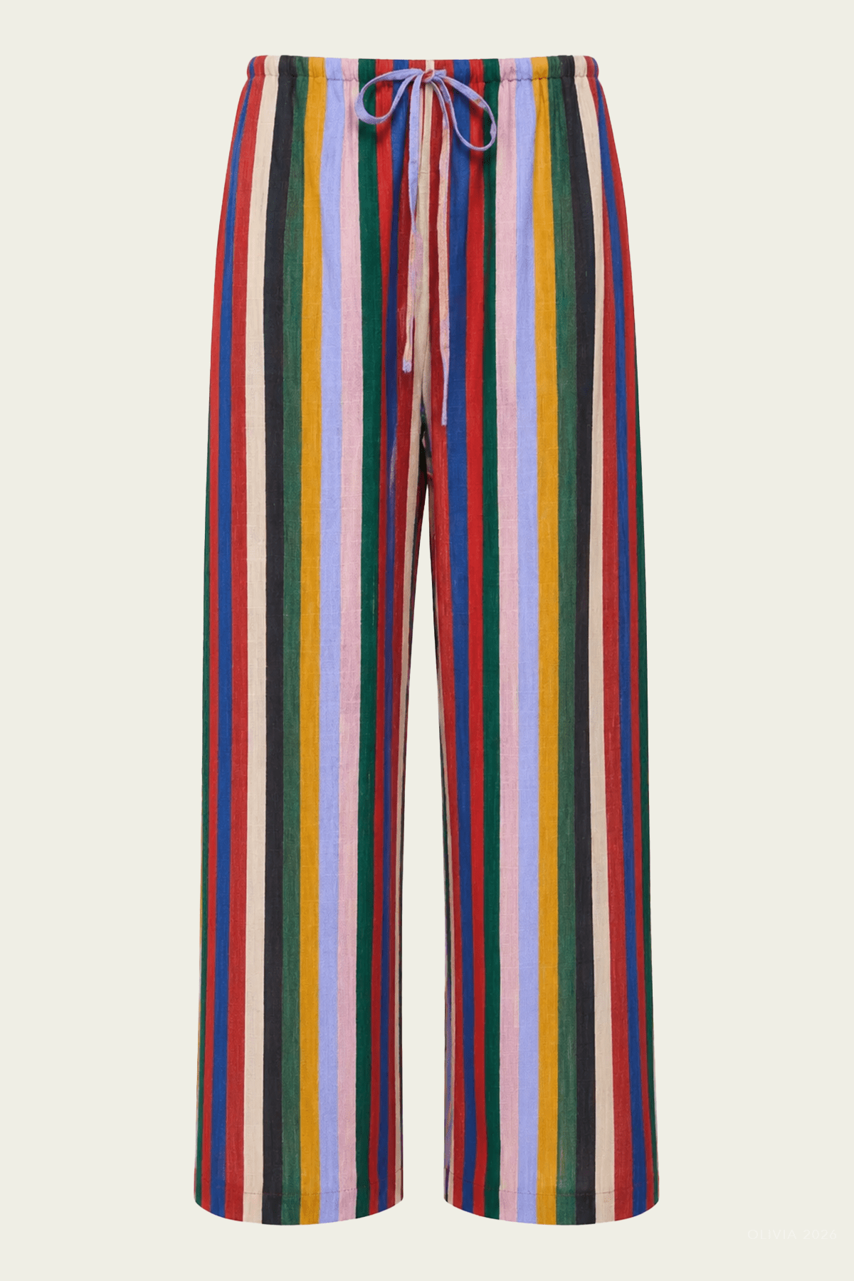 Mateo Pant in Artist Stripe - shop - olivia.com