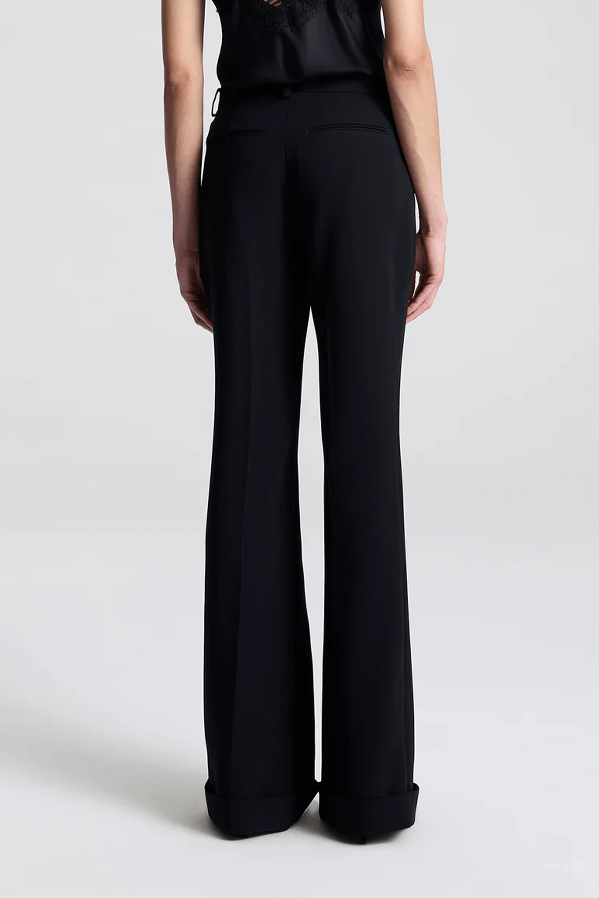 Max Tailored Pant in Black - shop - olivia.com