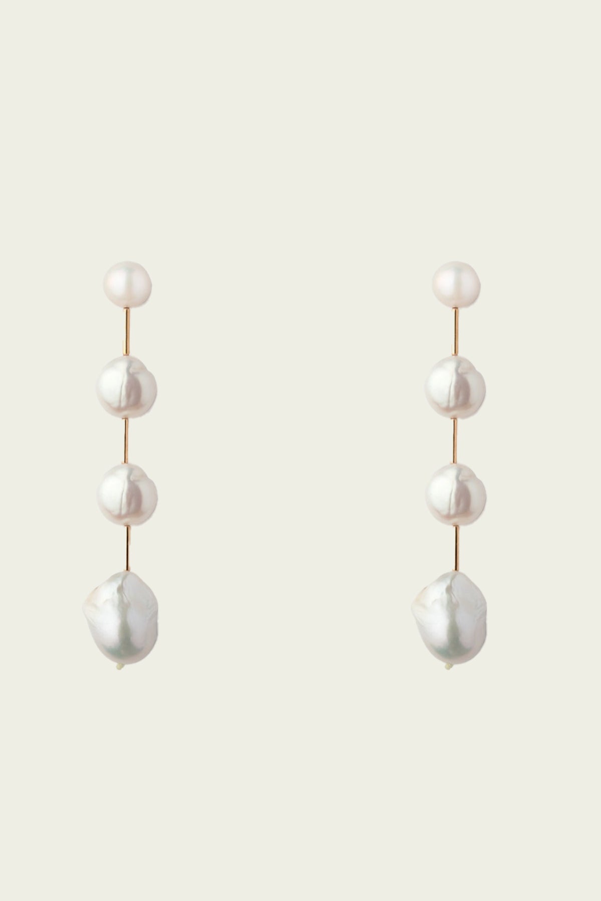 Maya Earrings in White - shop - olivia.com