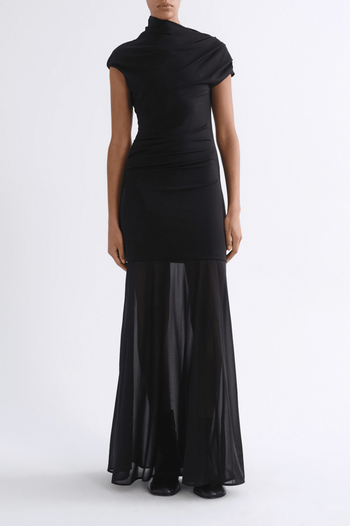 Mazzy Dress in Black - shop-olivia.com