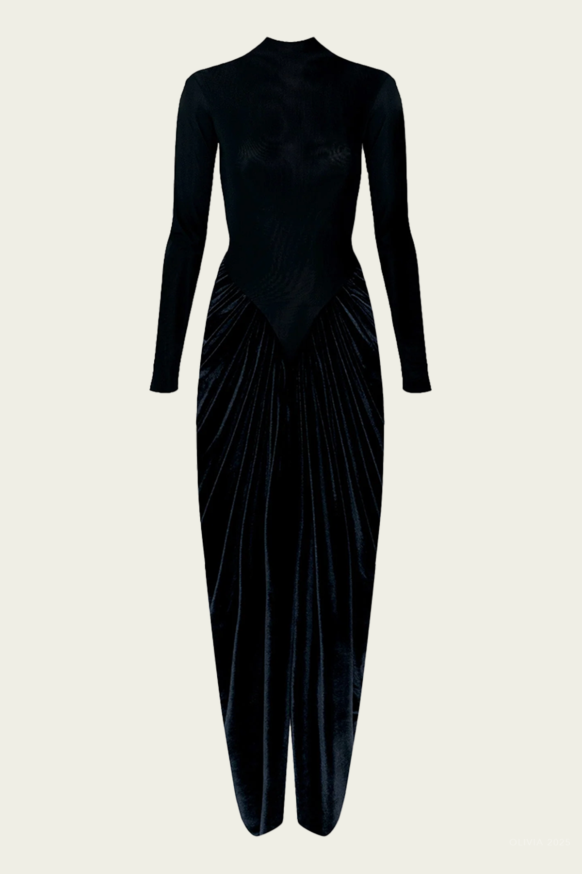 Guernica Dress in Nightfall
