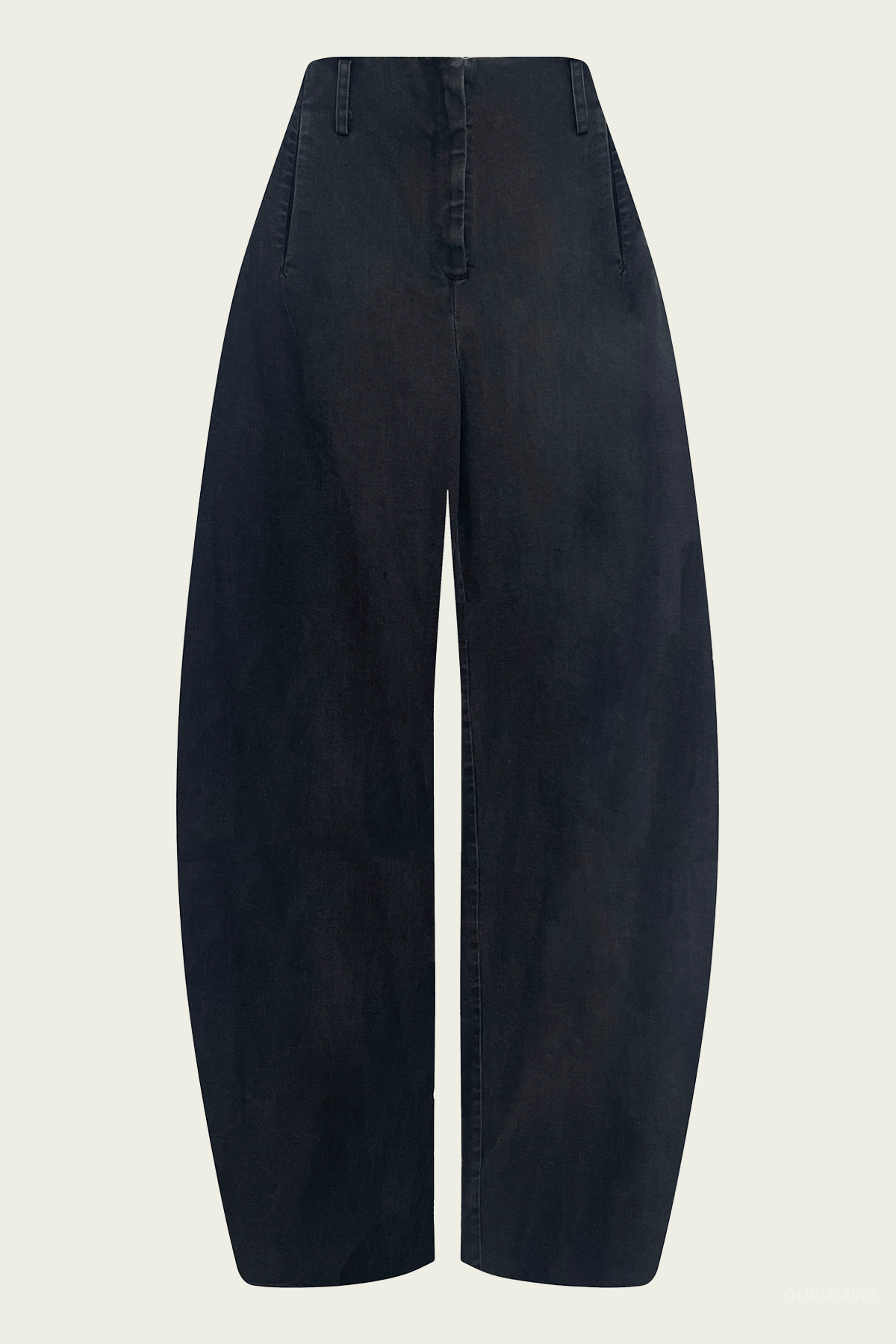 Meki Cocoon Jeans in Washed Black - shop - olivia.com