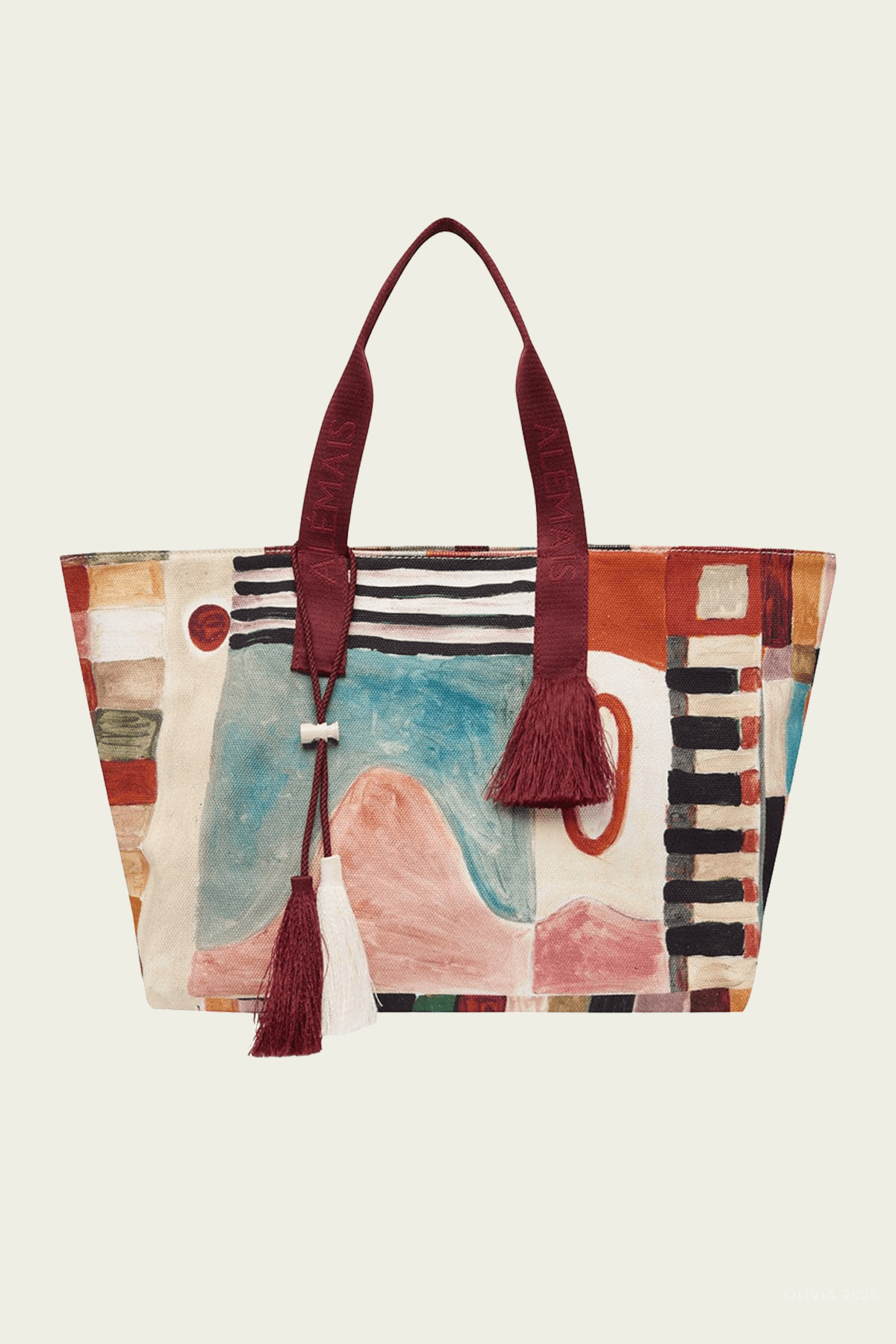 Michelle Beach Tote in Multi - shop - olivia.com
