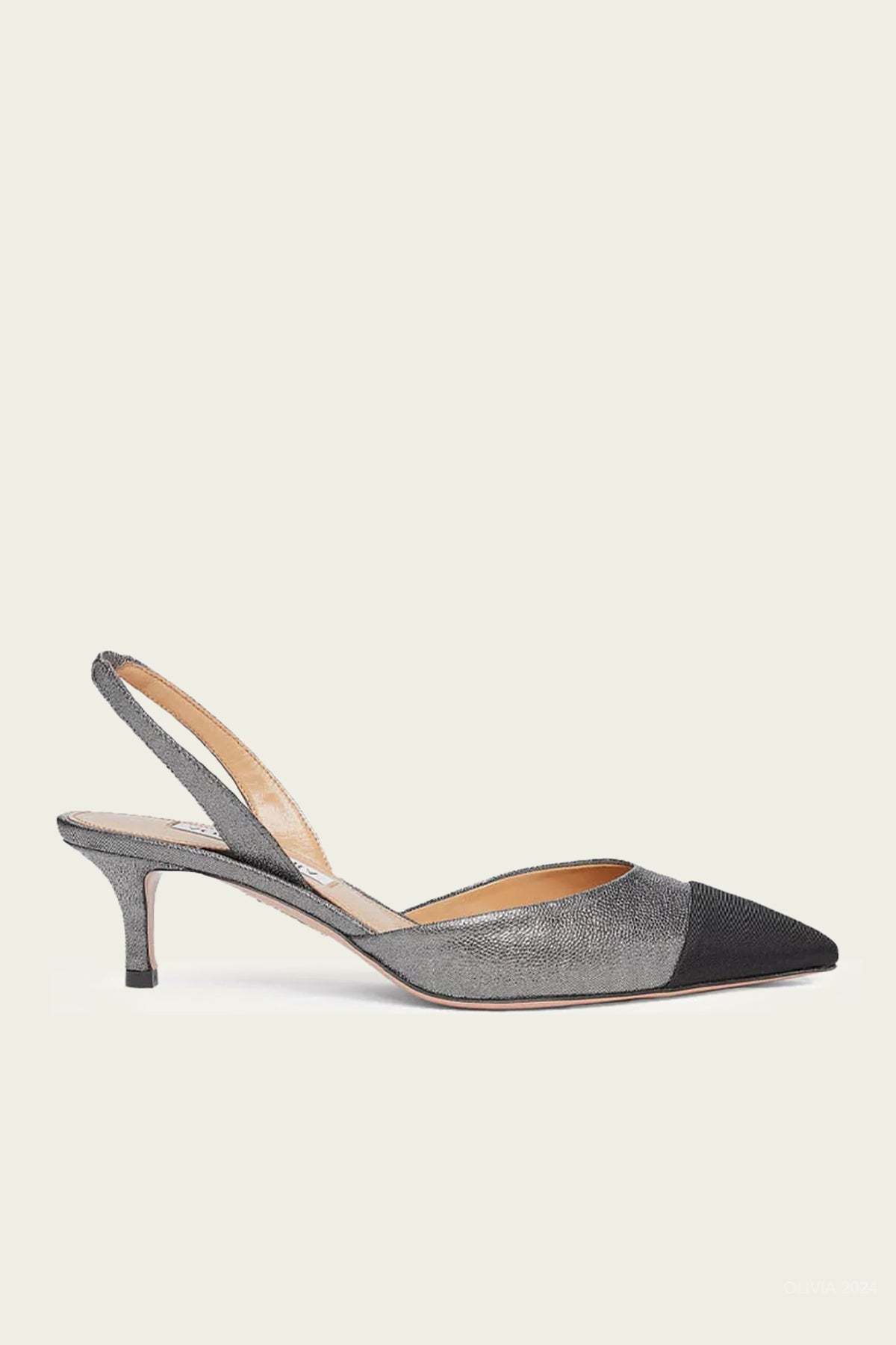 Milanese Sling 50 in Gunmetal Black - shop - olivia.com