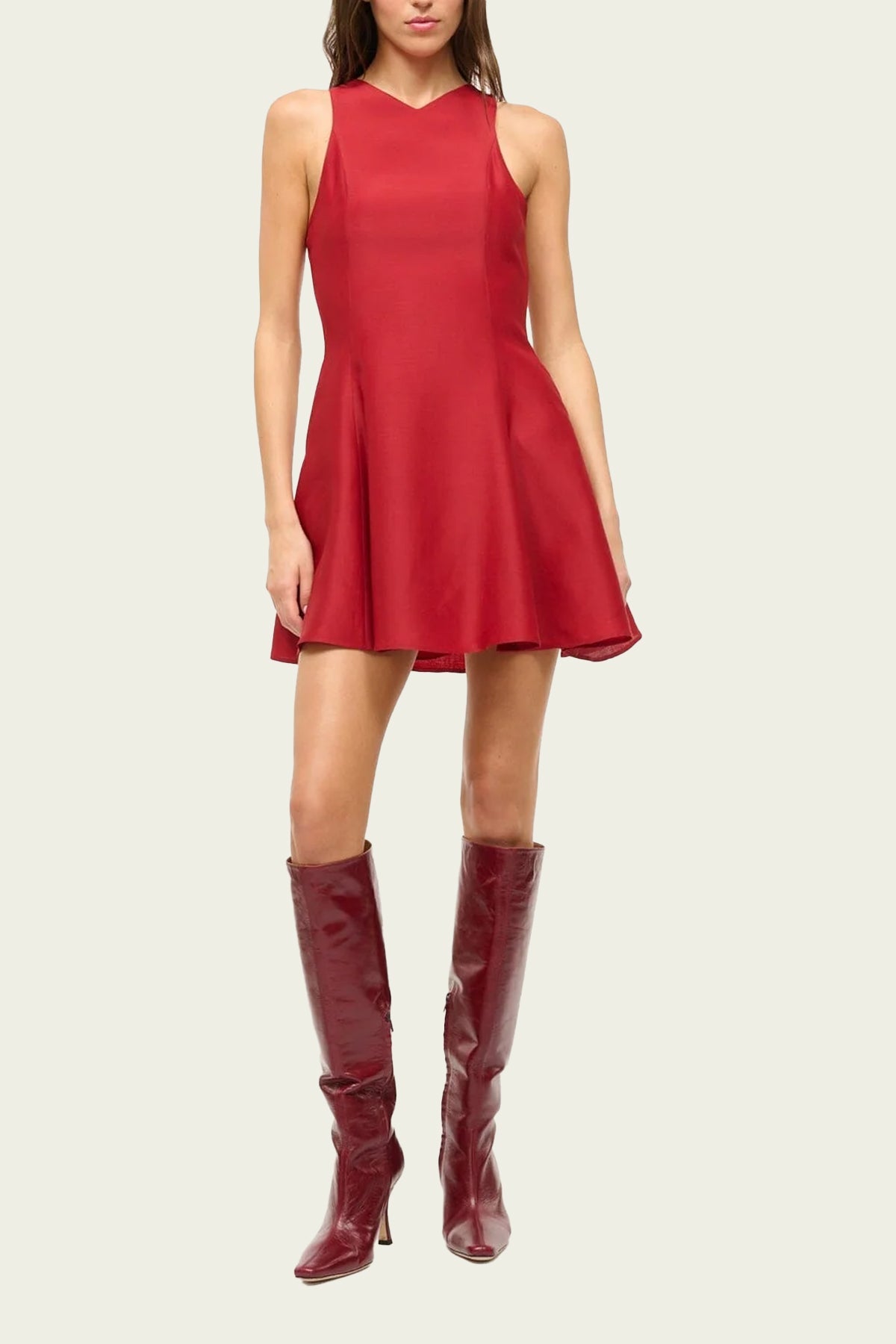 Mini Heike Dress in Rouge - shop - olivia.com