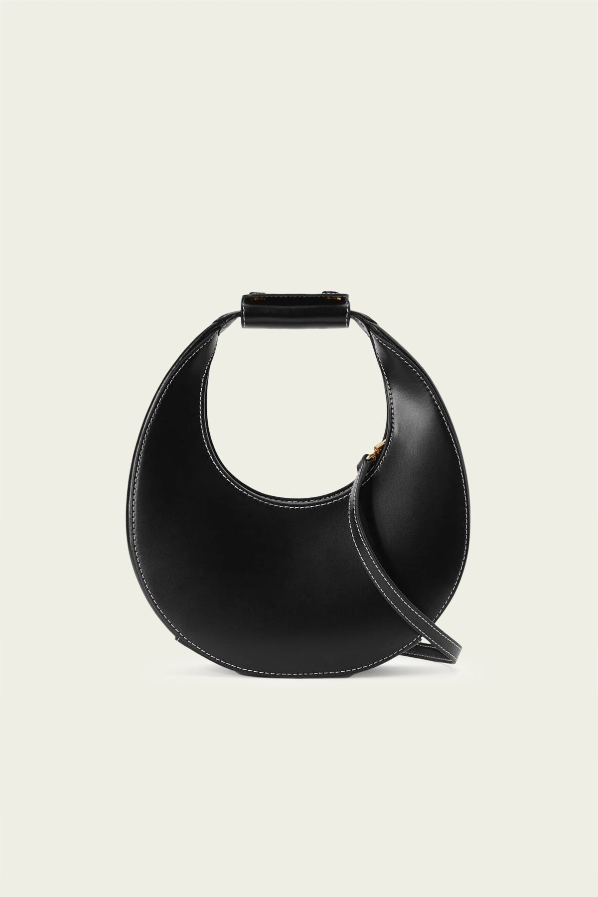 Mini Moon Bag in Black - shop-olivia.com