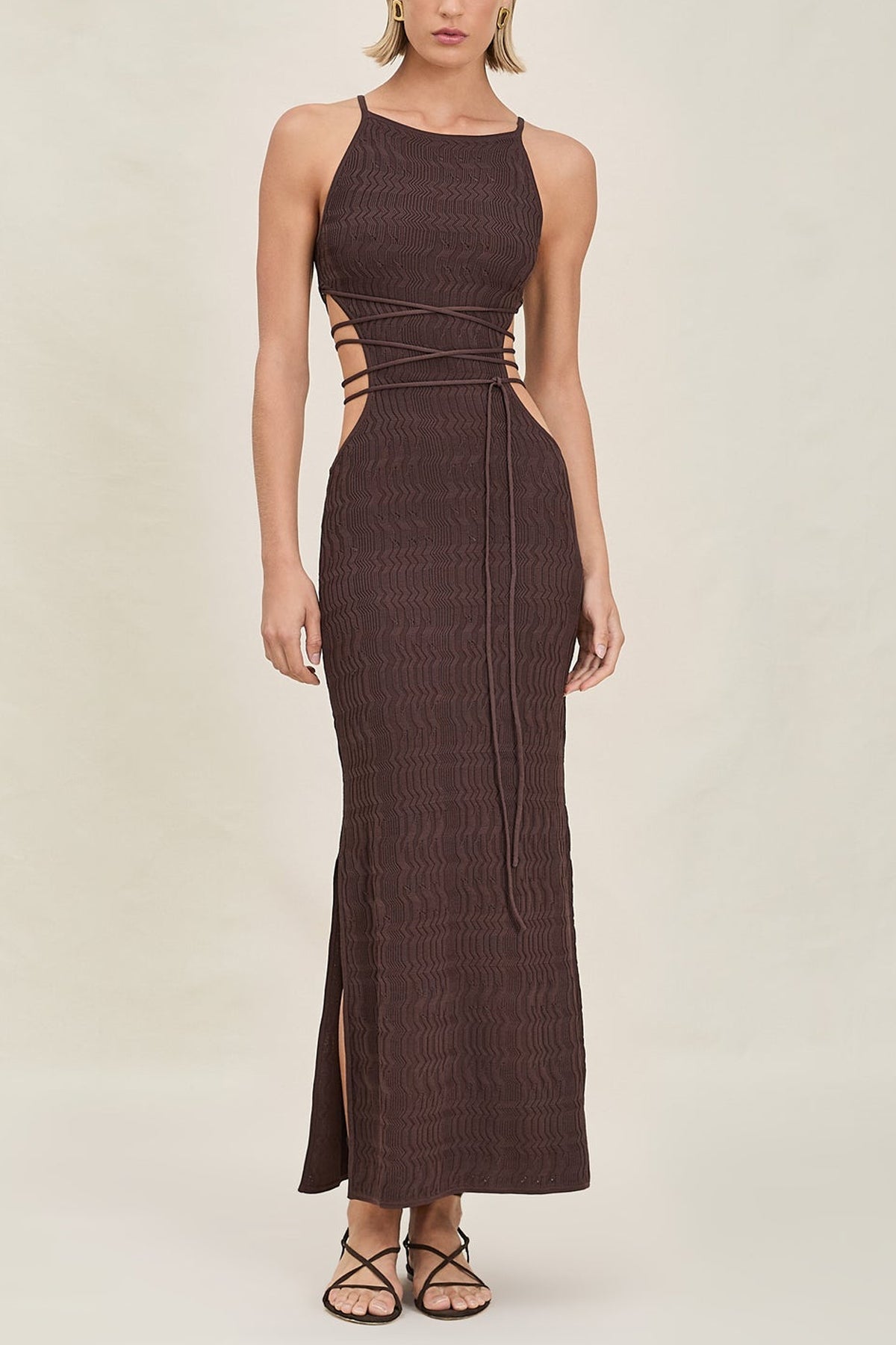 Monroe Dress in Coco - shop - olivia.com