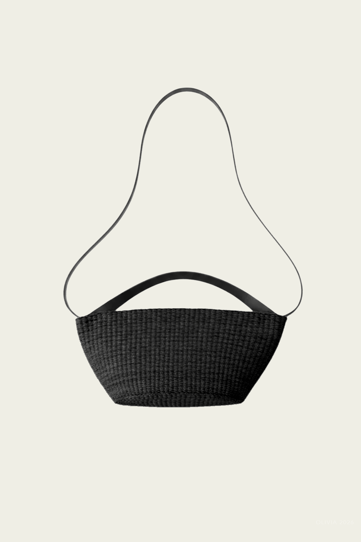 N.34 Gousse Small Bag in Black - shop-olivia.com