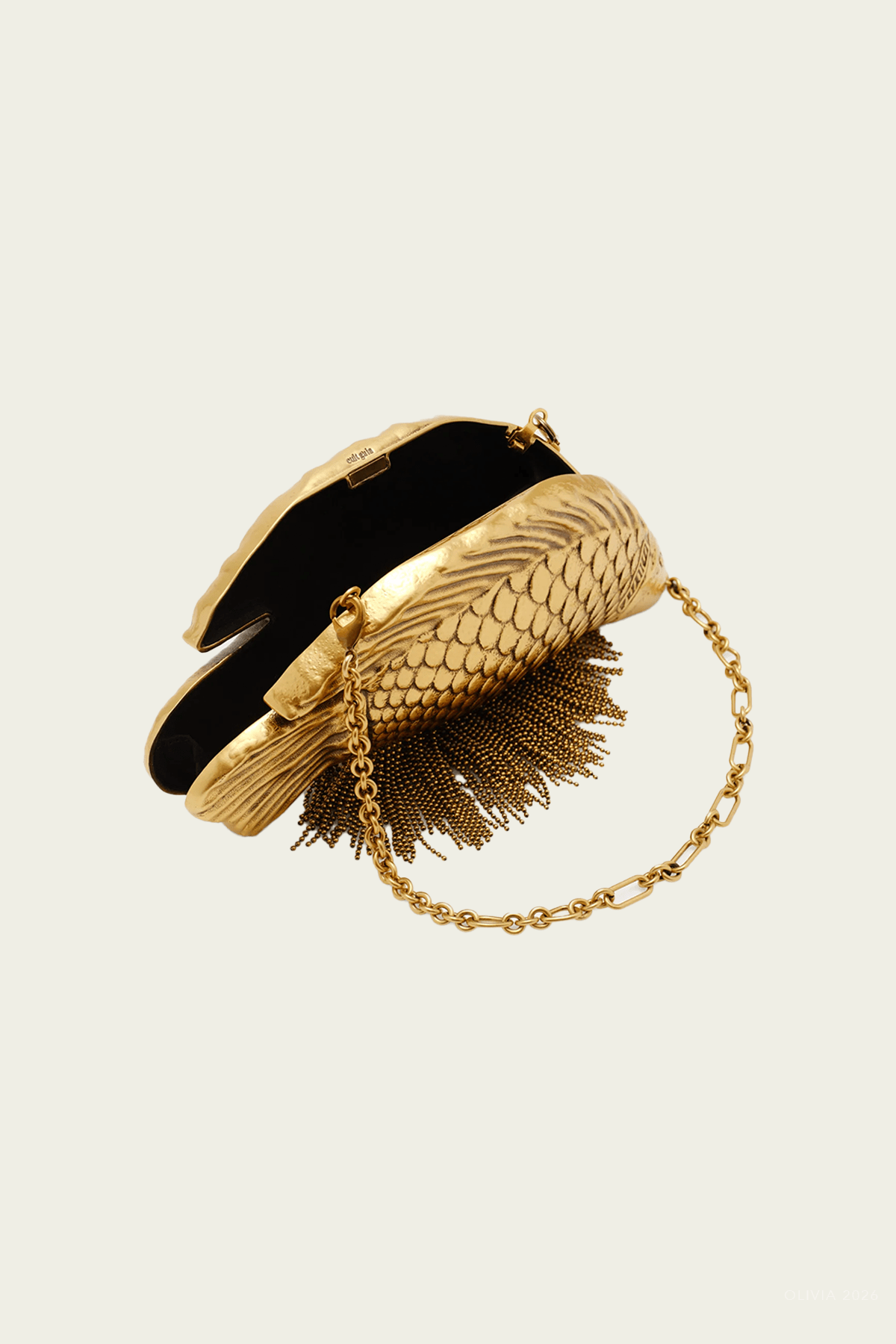 Neemo Clutch in Antique Brass - shop-olivia.com