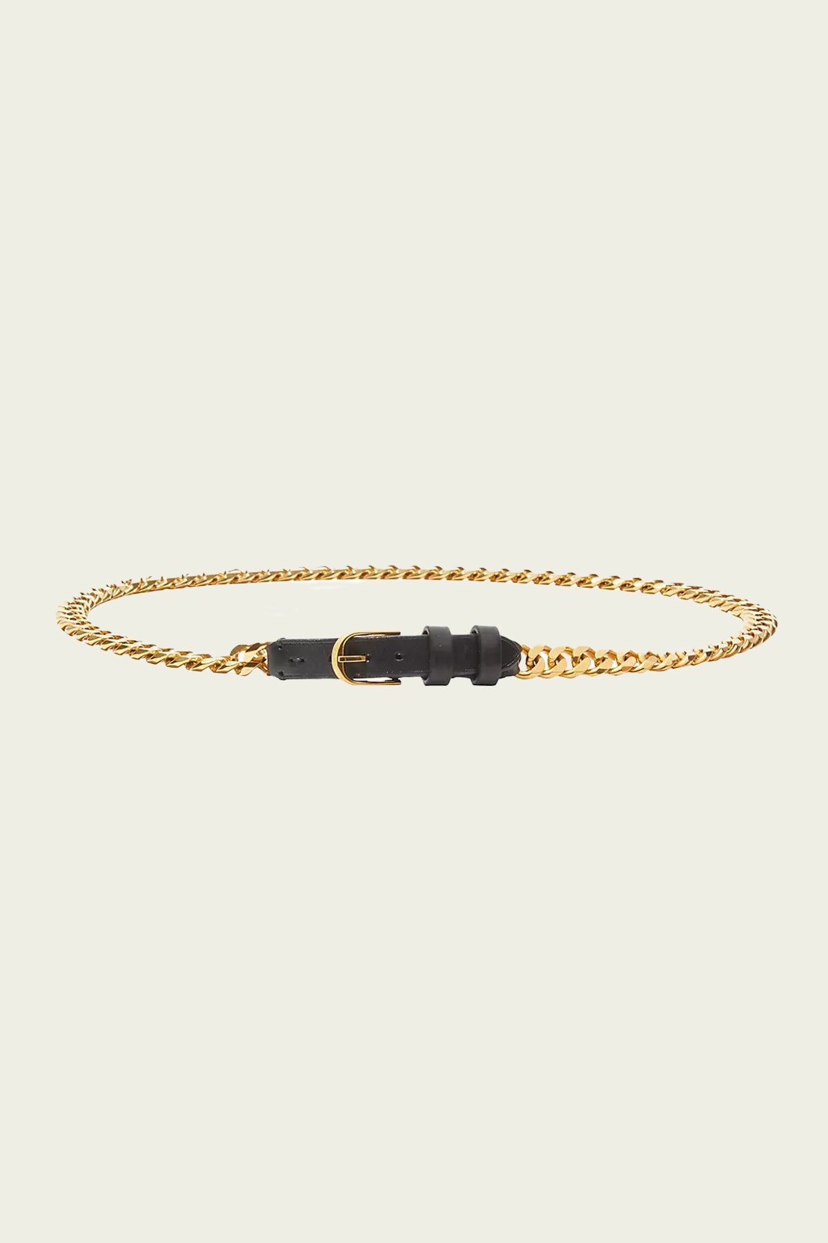 Nicolette Chain Belt in Black - shop - olivia.com