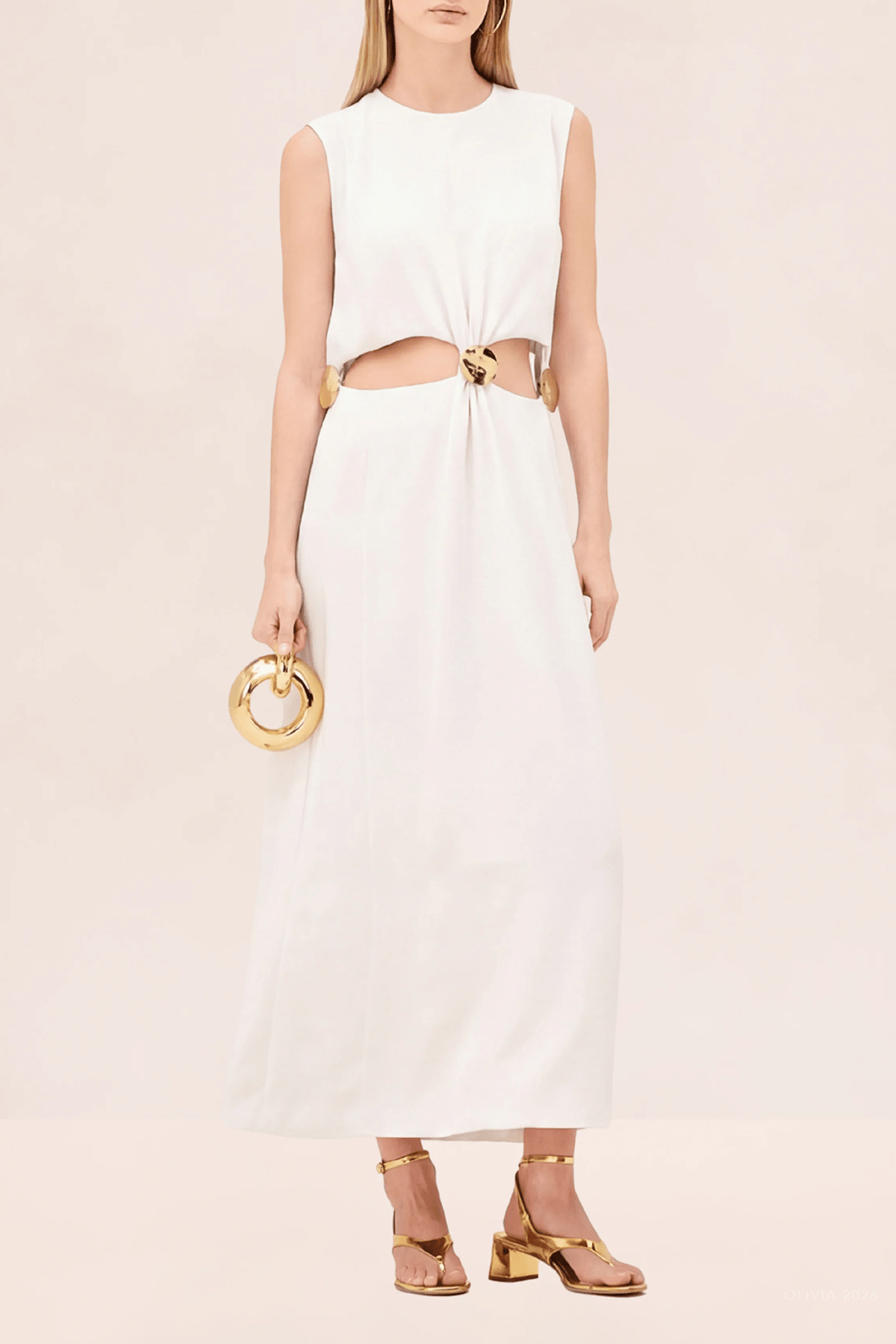 Nils Dress in Ivory - shop - olivia.com