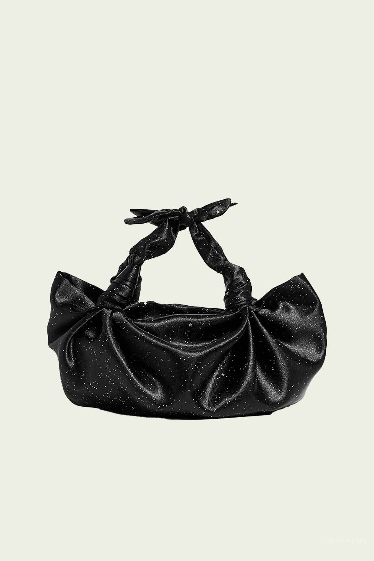 NLA Silk Knot Bag in Starry Night