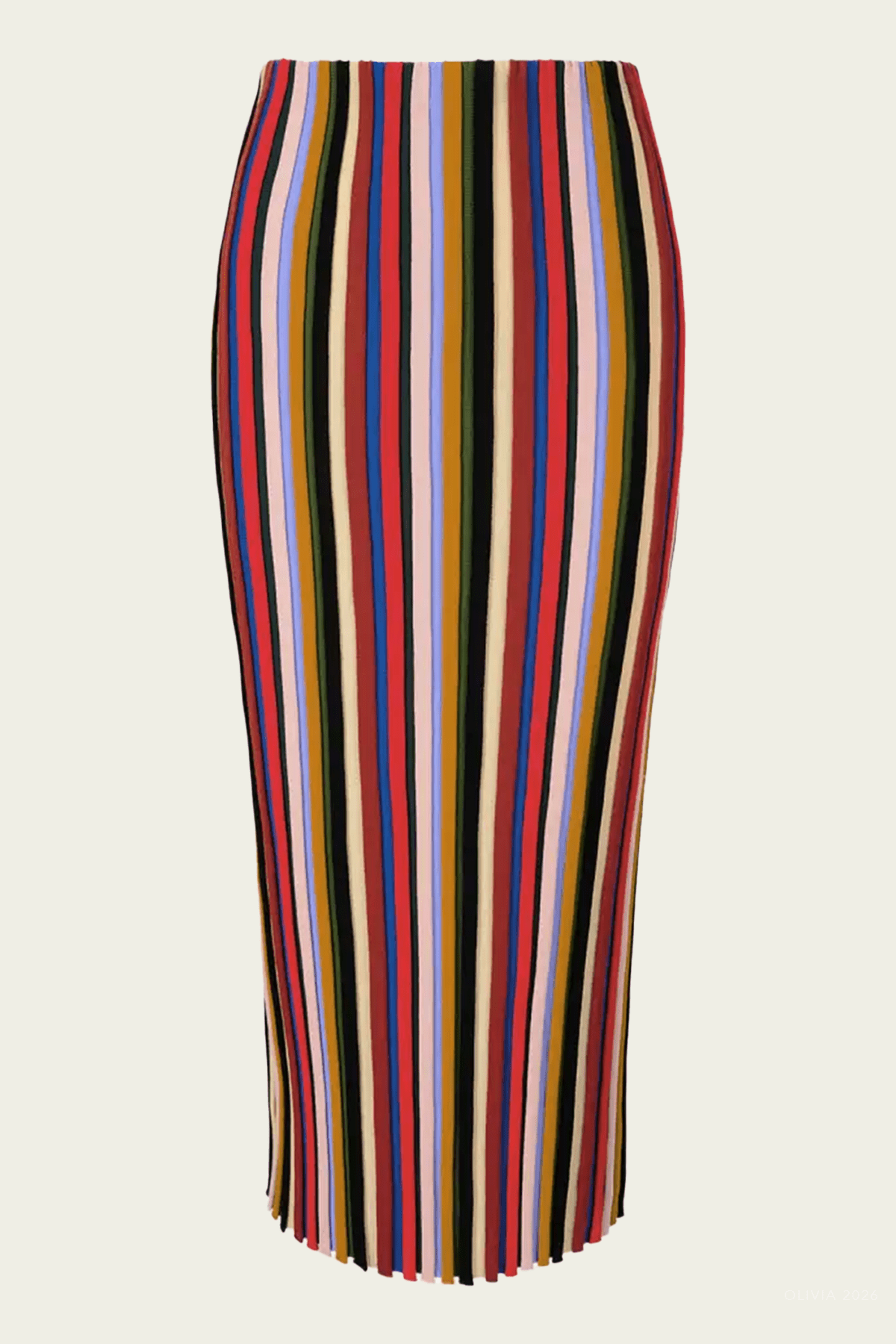 Noemi Skirt in Artist Stripe - shop - olivia.com
