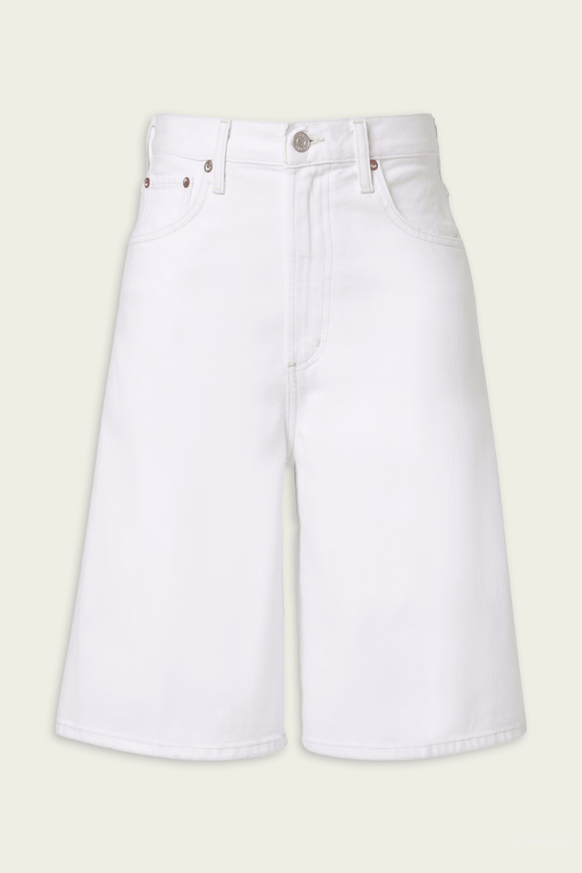 Nolan Short in Milkshake - shop-olivia.com