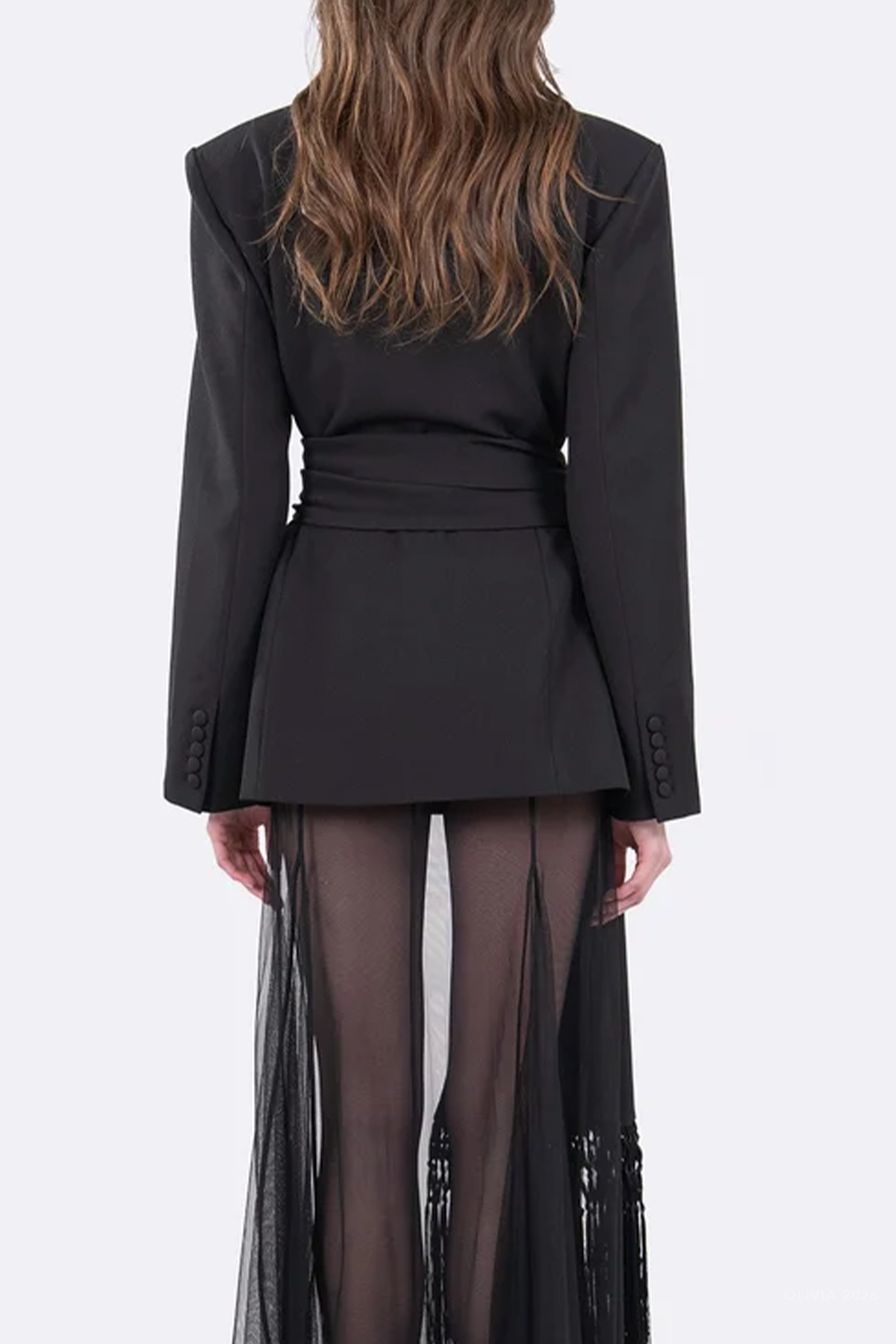 Yves Blazer in Black