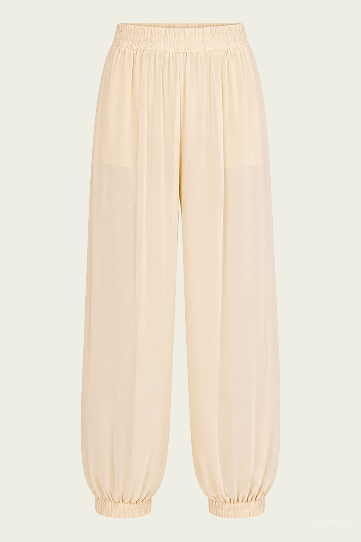 Alba Pant in Wheat
