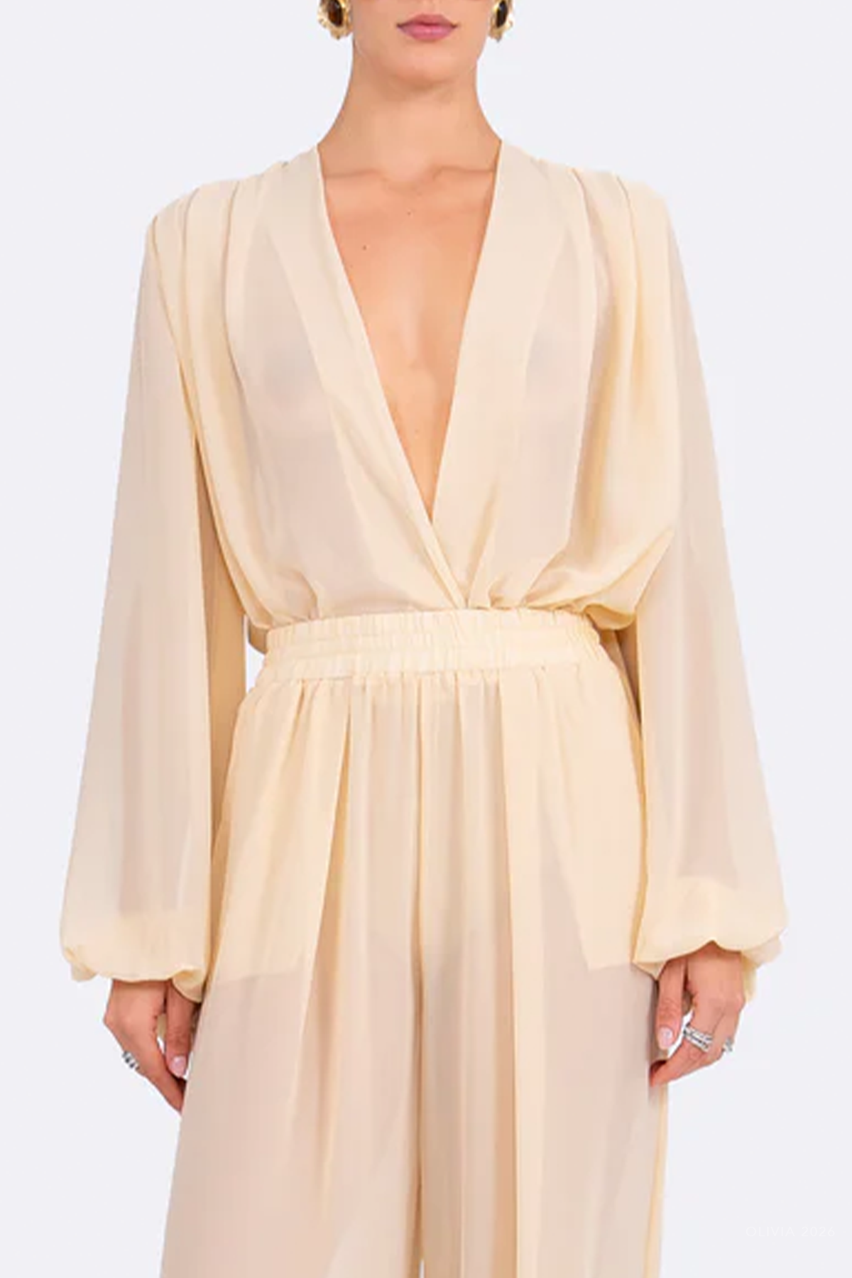 Juna Bodysuit in Wheat