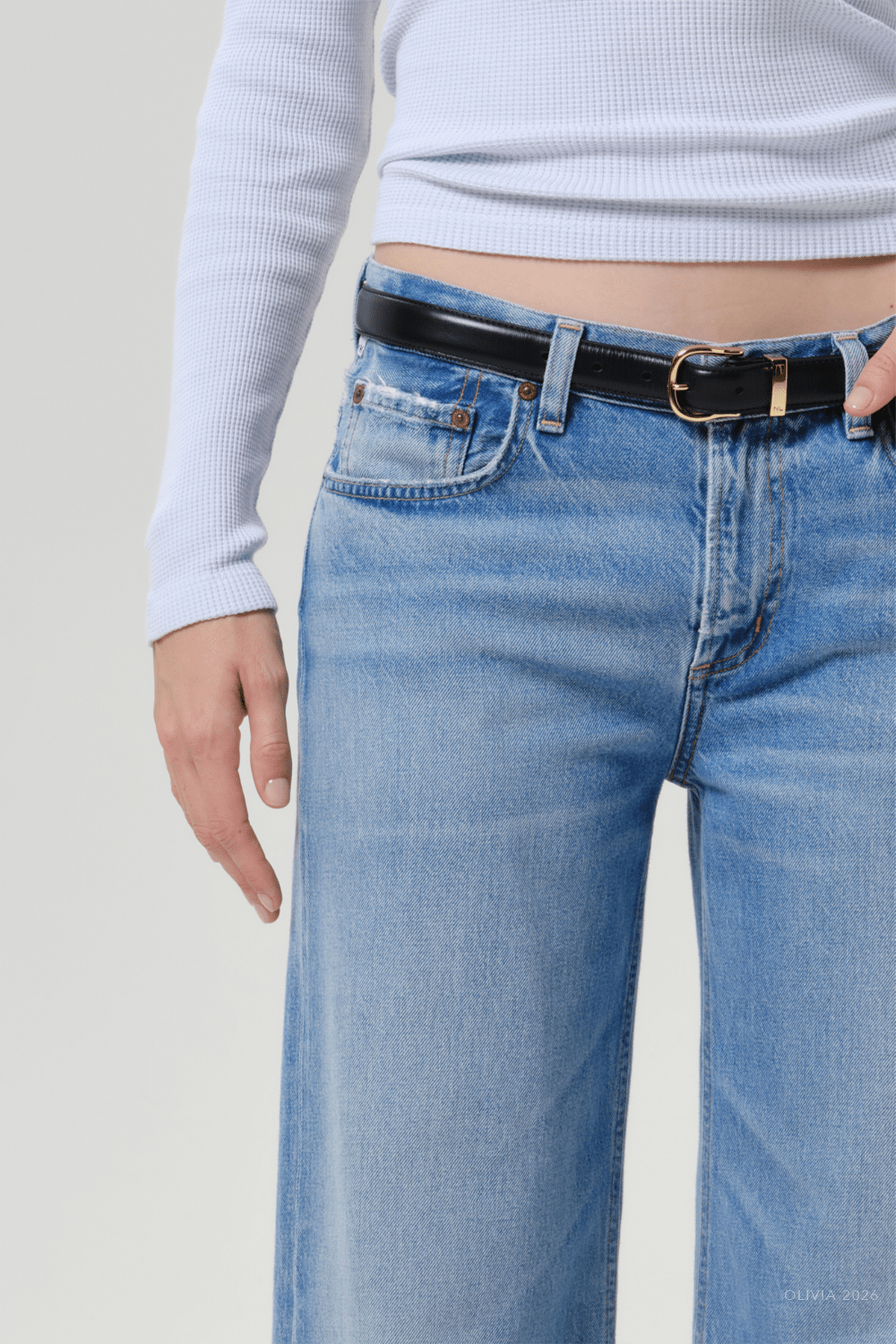 Nora Trouser Leg in Jupiter - shop-olivia.com
