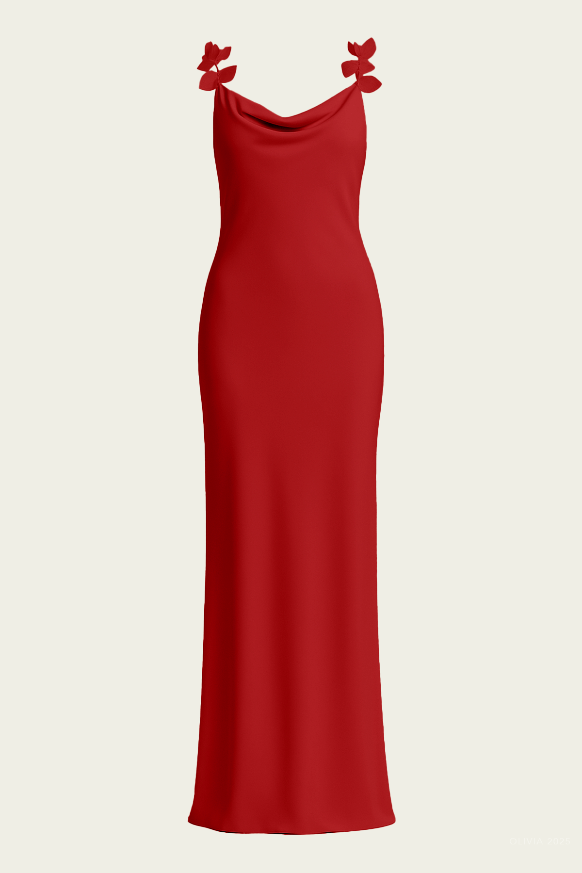 Nymeria Gown in Merlot - shop - olivia.com